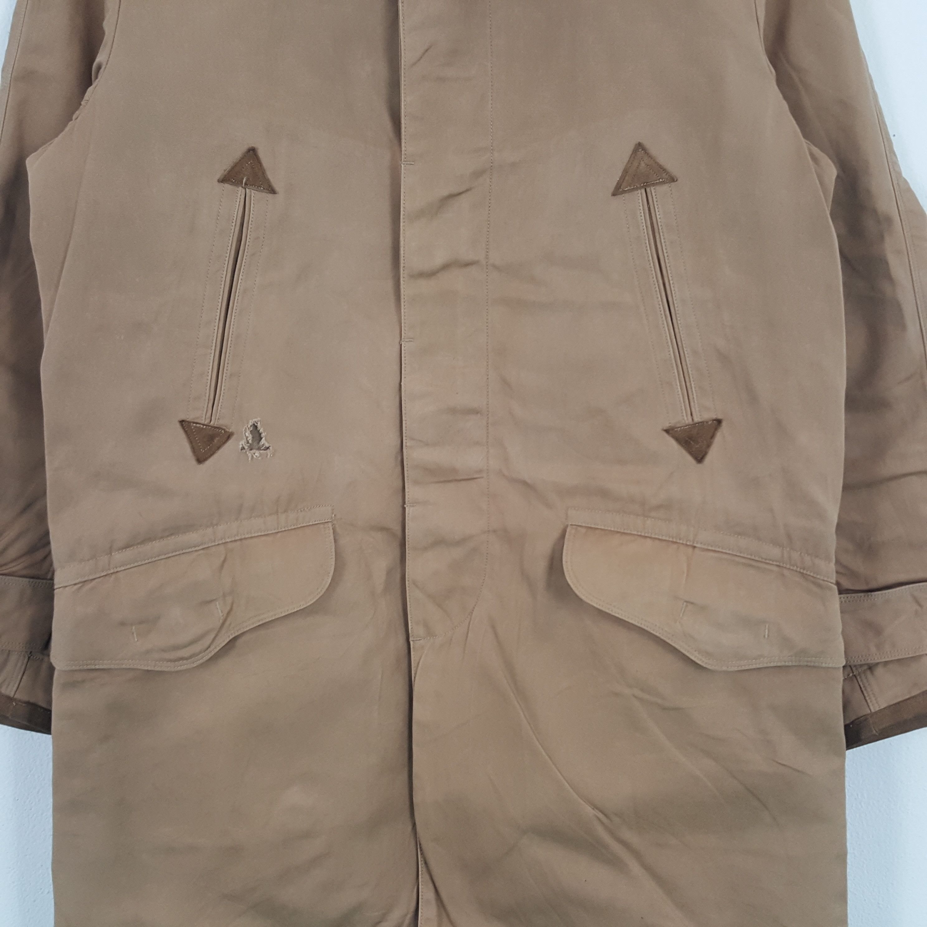 Comme des Garcons × Junya Watanabe × Vintage Vintage Comme des Garcons Man Junya Watanabe Long Jacket Size US M / EU 48-50 / 2 - 2 Thumbnail