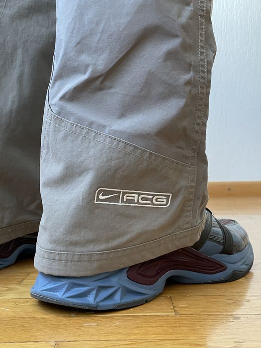 Vintage NIKE ACG Pants Ski Cargo Baggy Shell Snowboard 90s A7636 Grailed