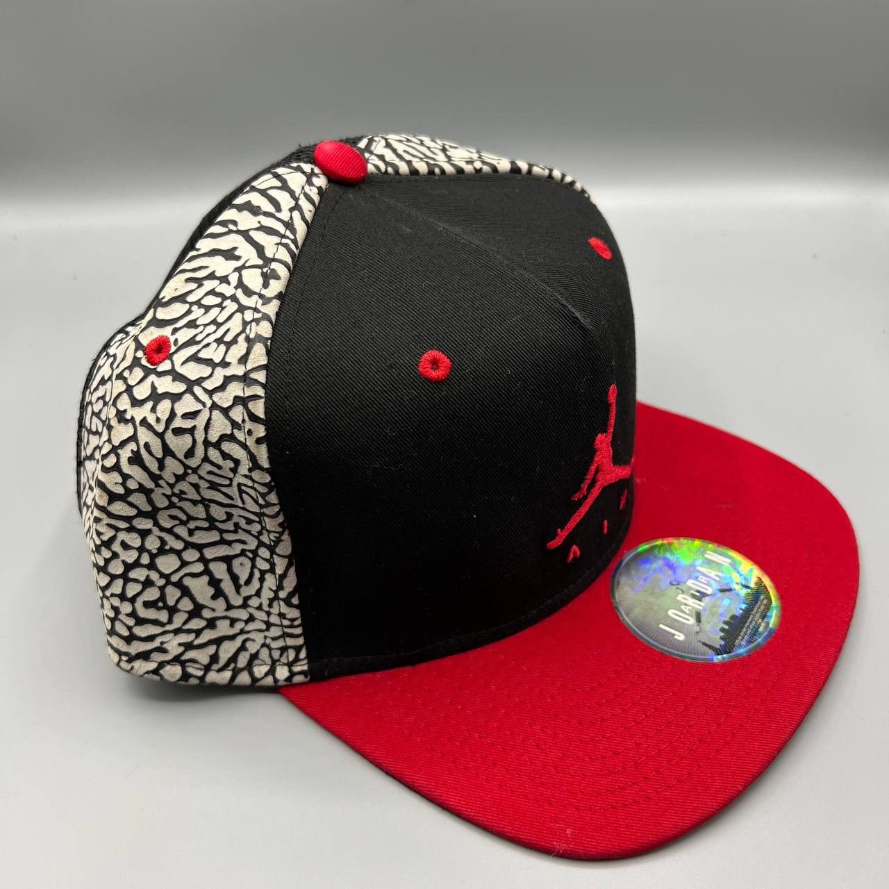 Jordan Brand Air Jordan Trucker Hat Men Cement Elephant Jumpman Snap Back Size ONE SIZE - 3 Thumbnail