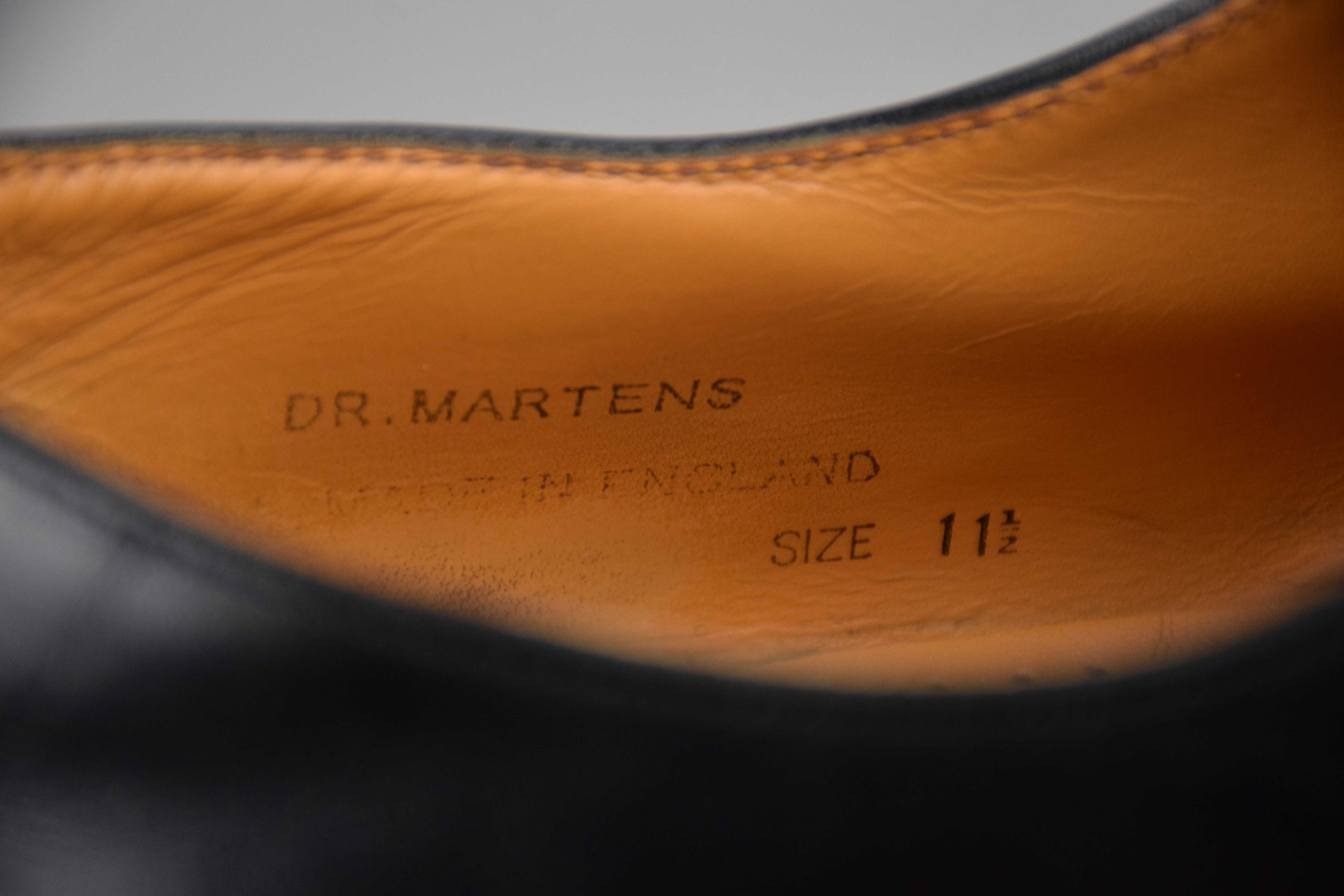 Dr. Martens Dr. Martens 1461 Vintage England Black US 12.5 UK 11.5 EU 45 Size US 12.5 / EU 45-46 - 8 Thumbnail