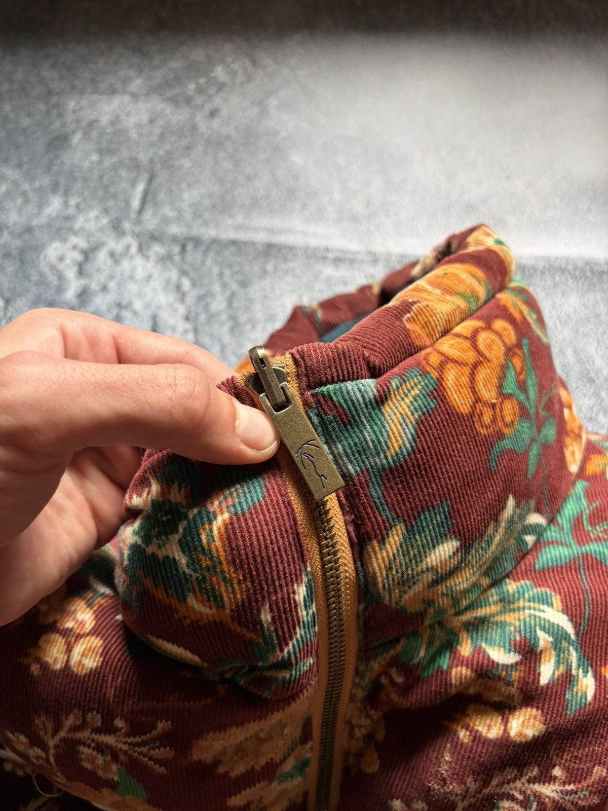 Karl Kani Karl Kani Reversible Corduroy Puffer Jacket Rare Hype Print Size US S / EU 44-46 / 1 - 5 Thumbnail
