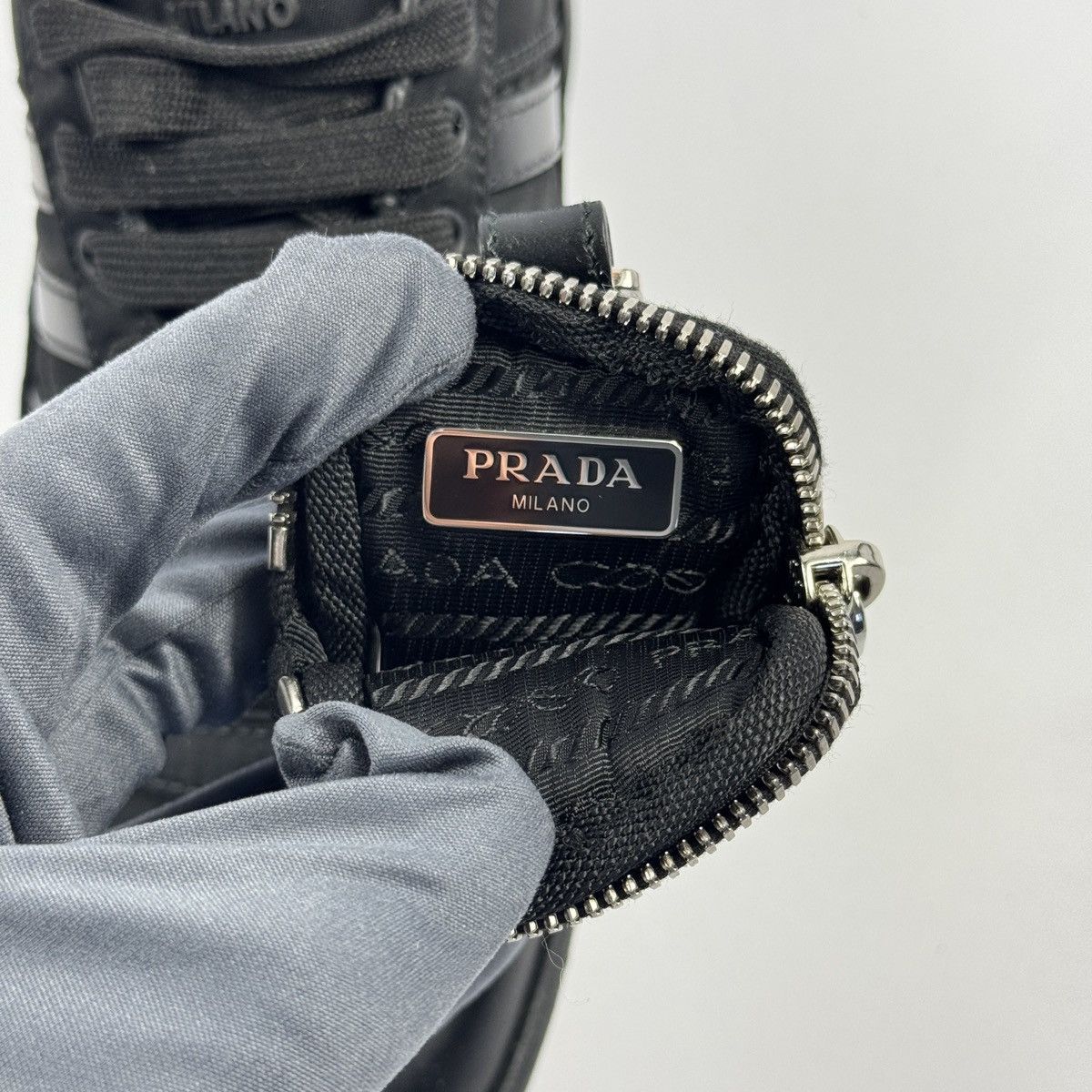 Prada x ADIDAS FORUM SNEAKERS Size US 5.5 / IT 35.5 - 13 Thumbnail