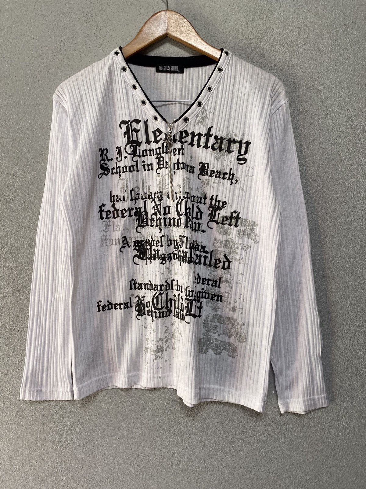 If Six Was Nine × Japanese Brand × Le Grande Bleu (L.G.B.) Bat su Studio longsleeve harajuku style tee Y2k punk (B4) Size US M / EU 48-50 / 2 - 1 Thumbnail