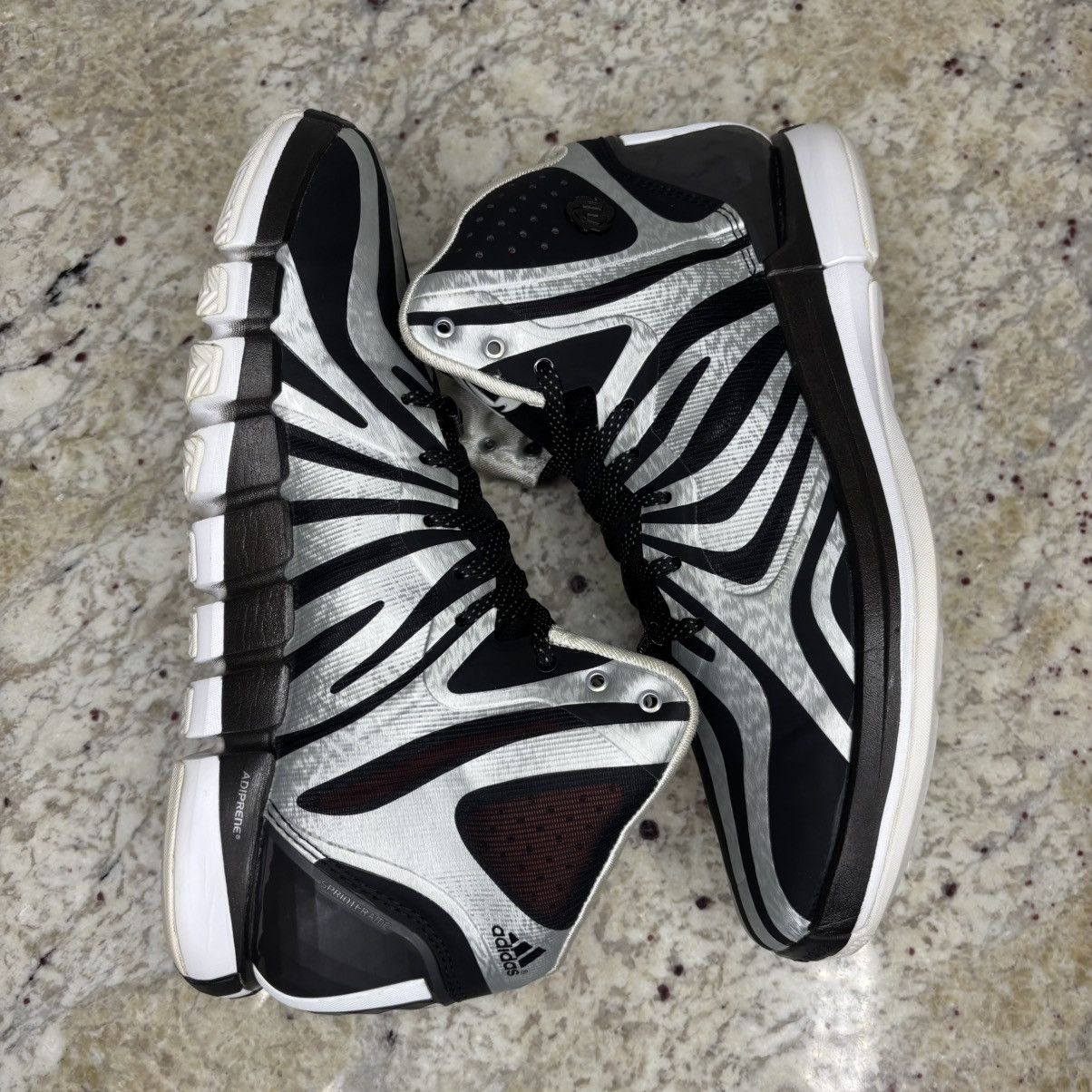 Adidas Size 11.5 -Adidas D Rose 4.5 Zebra 2014 Gently Worn With Box Size US 11.5 / EU 44-45 - 14 Thumbnail