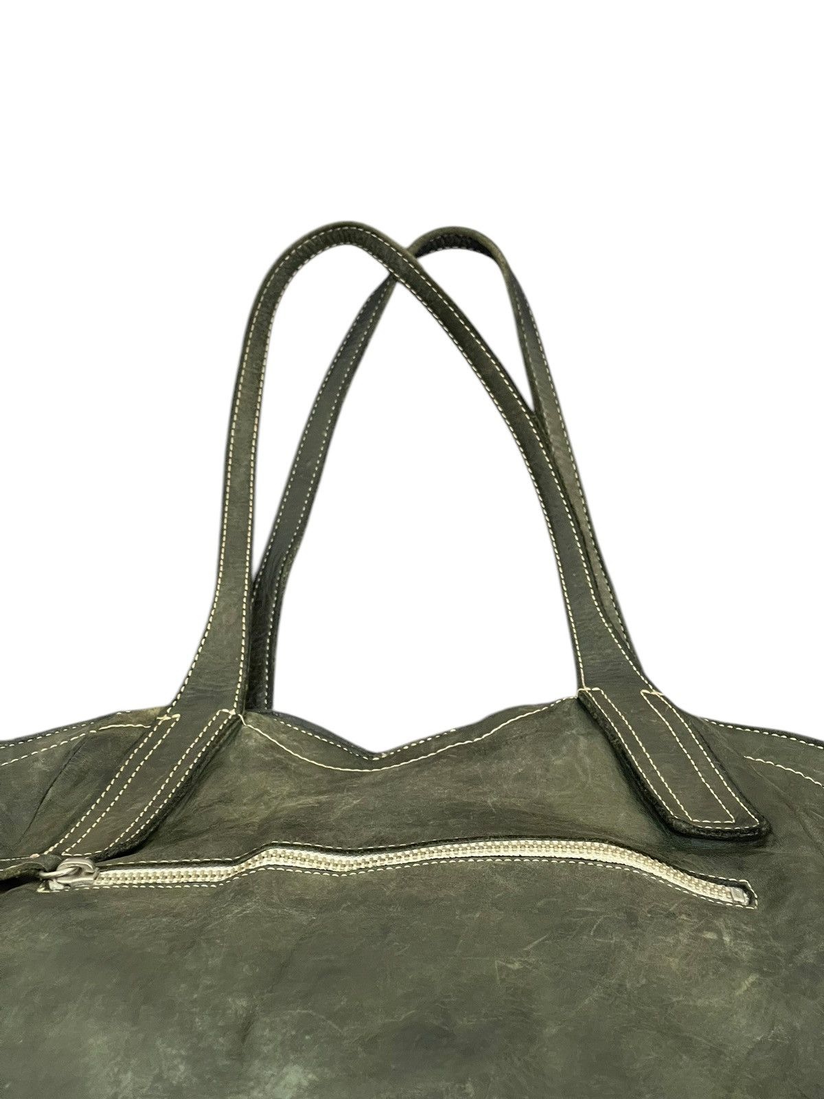 Genuine Leather Full Leather Patina Lily Japan Tote Shoulder Bag 1🟩8 Size ONE SIZE - 11 Thumbnail