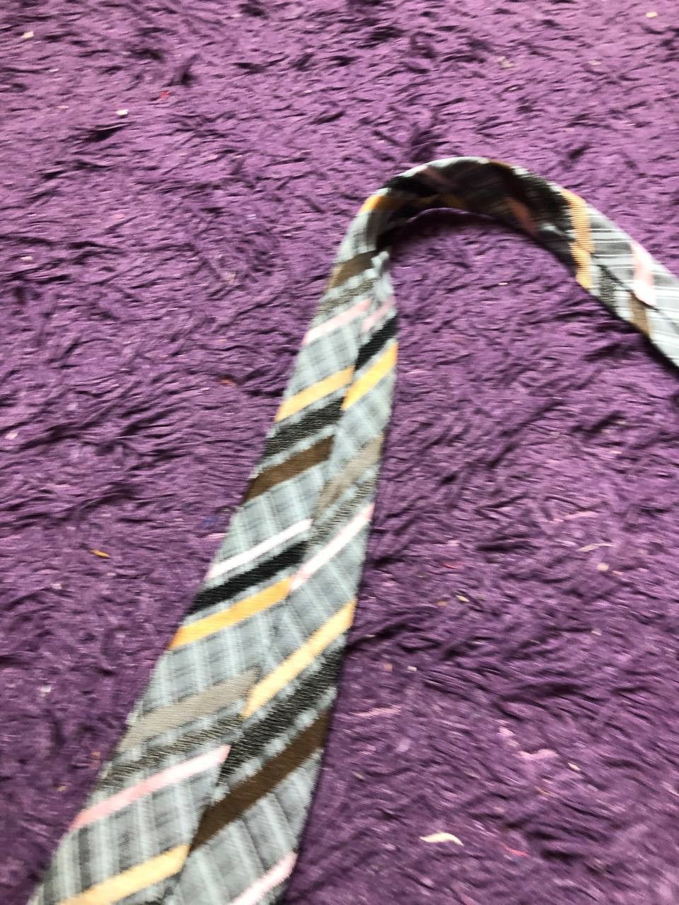 Altea Altea Monogram Wool Cravatte Tie CASUAL Size ONE SIZE - 8 Thumbnail