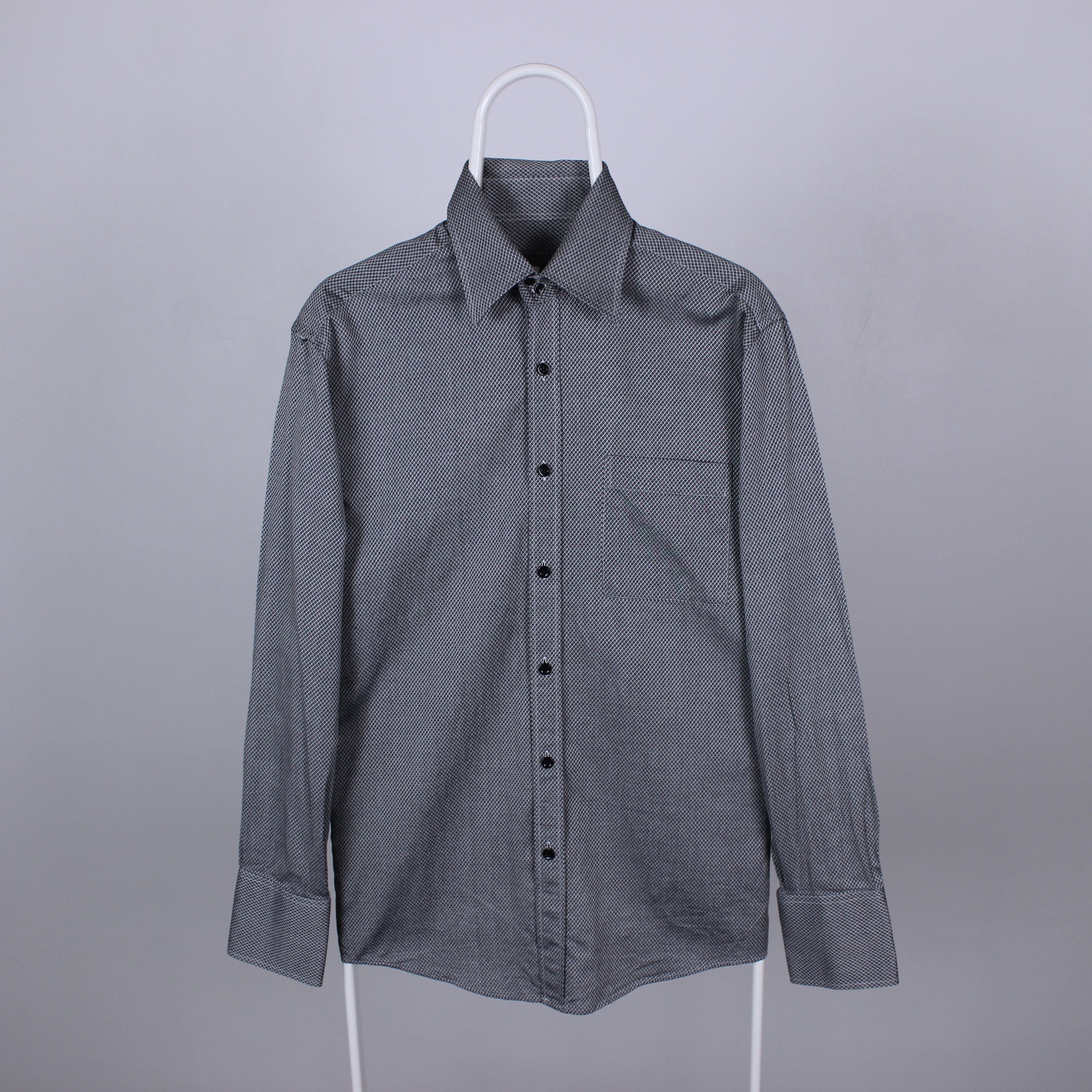 Givenchy Givenchy shirt men button ups S M gray Size US M / EU 48-50 / 2 - 2 Thumbnail
