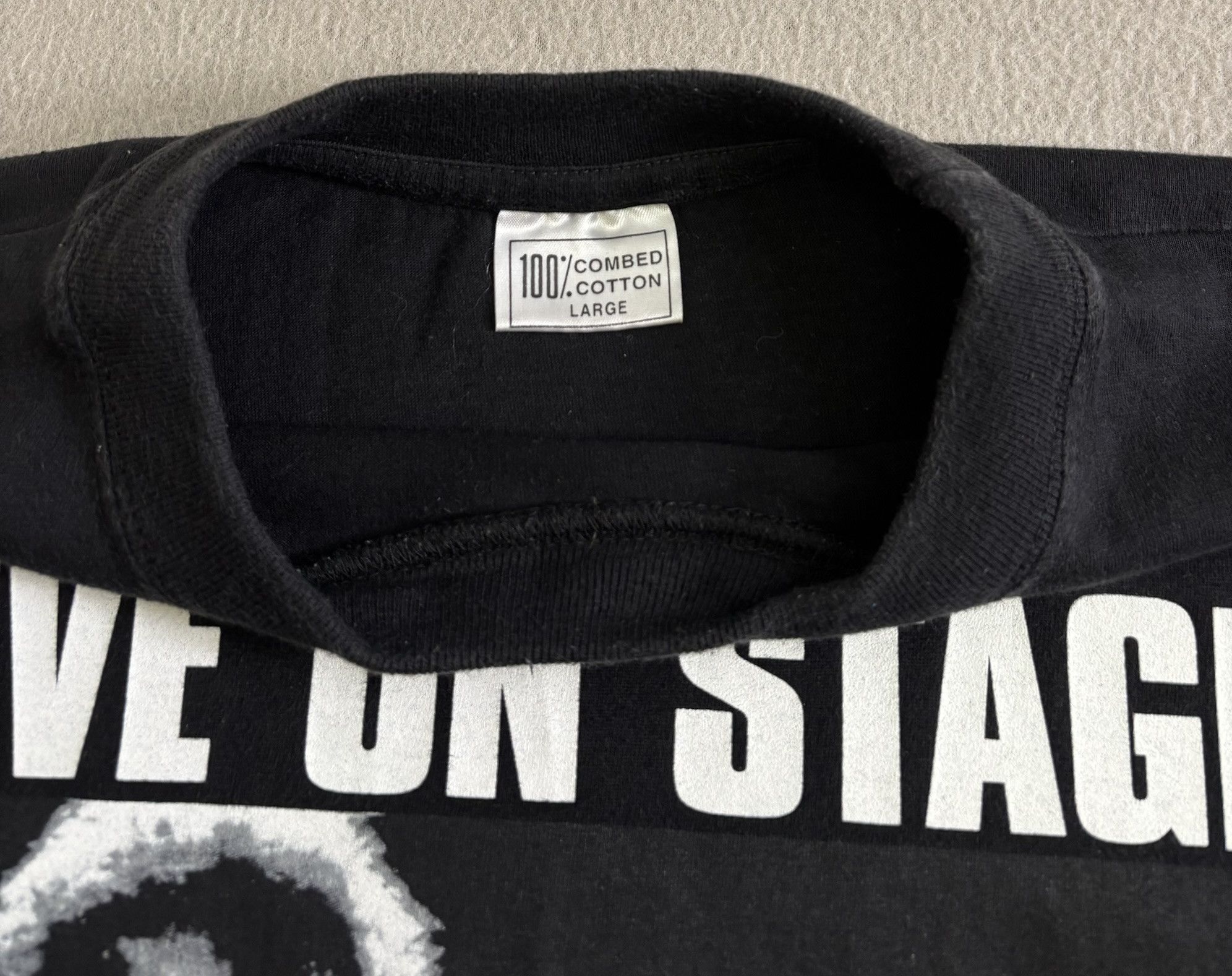 Vintage Bob Dylan Van Morrison Live On Stage! 1998 T-shirt Large Size US L / EU 52-54 / 3 - 10 Thumbnail