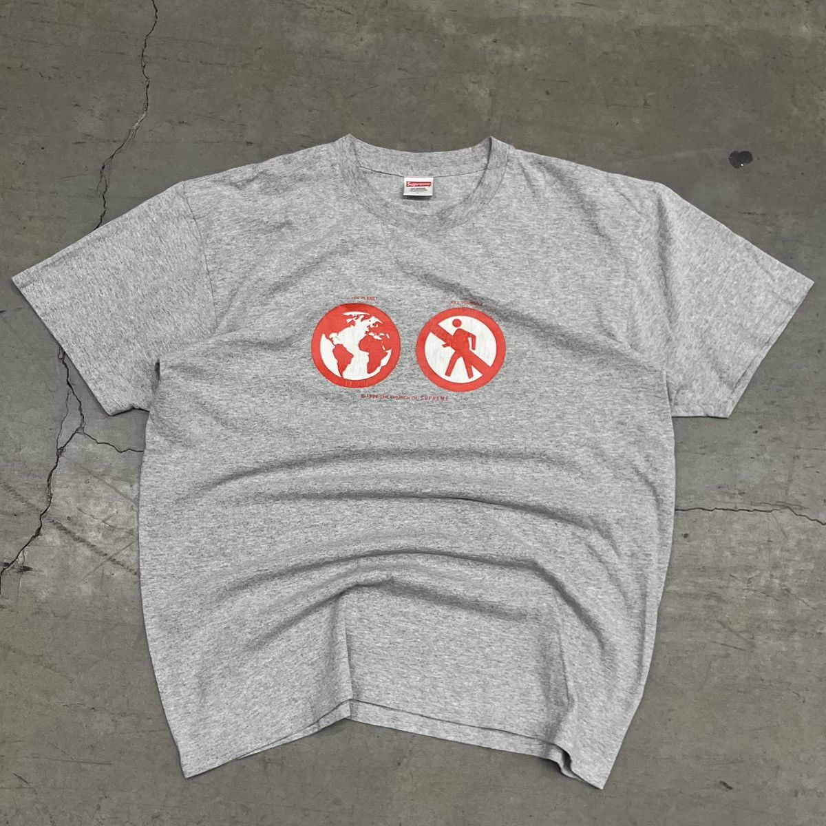 Supreme Supreme Save The Planet Tee Size US L / EU 52-54 / 3 - 2 Thumbnail