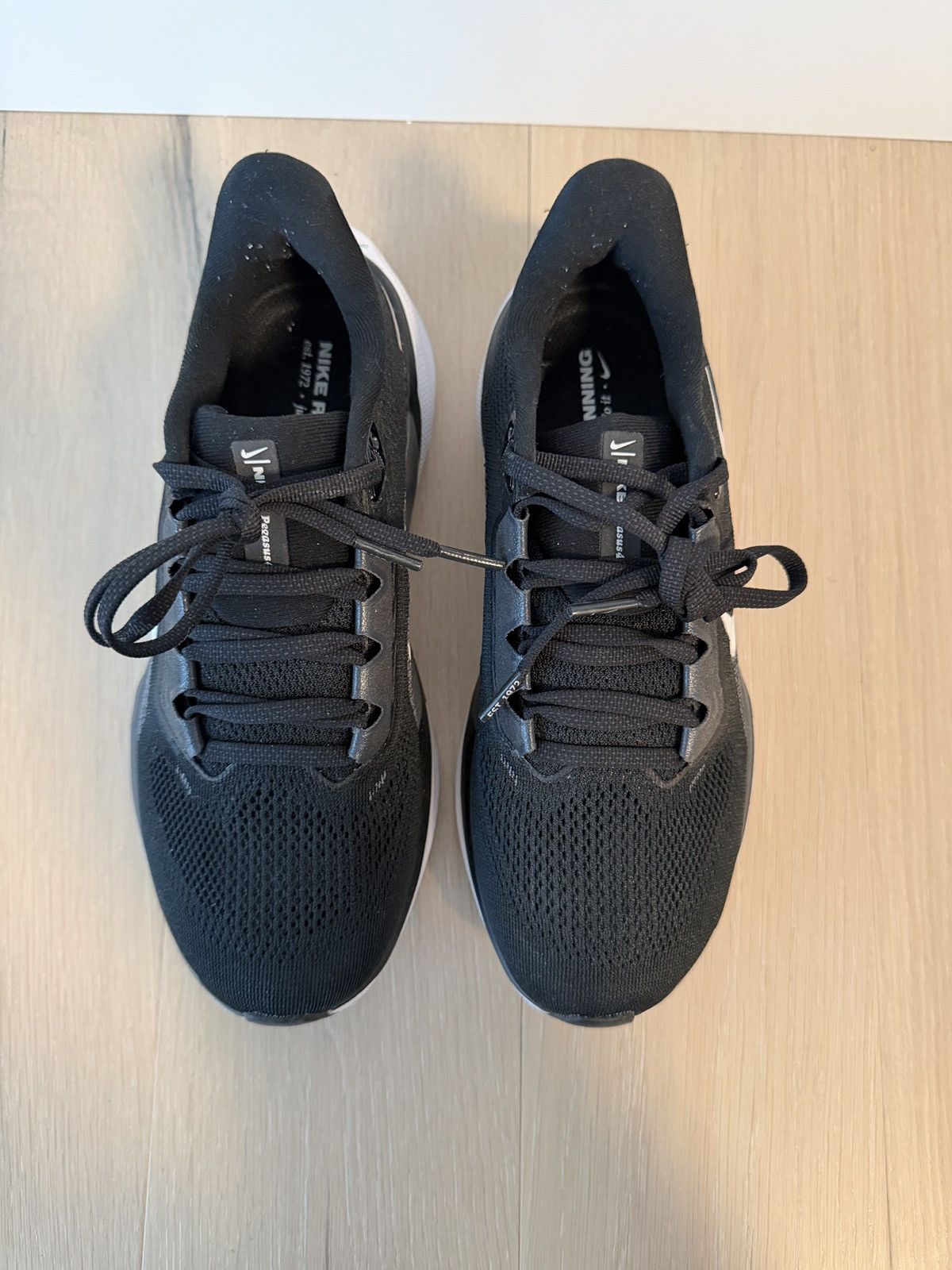 Nike Nike Pegasus 41 Women’s Black/White Size US 7 / IT 37 - 4 Thumbnail