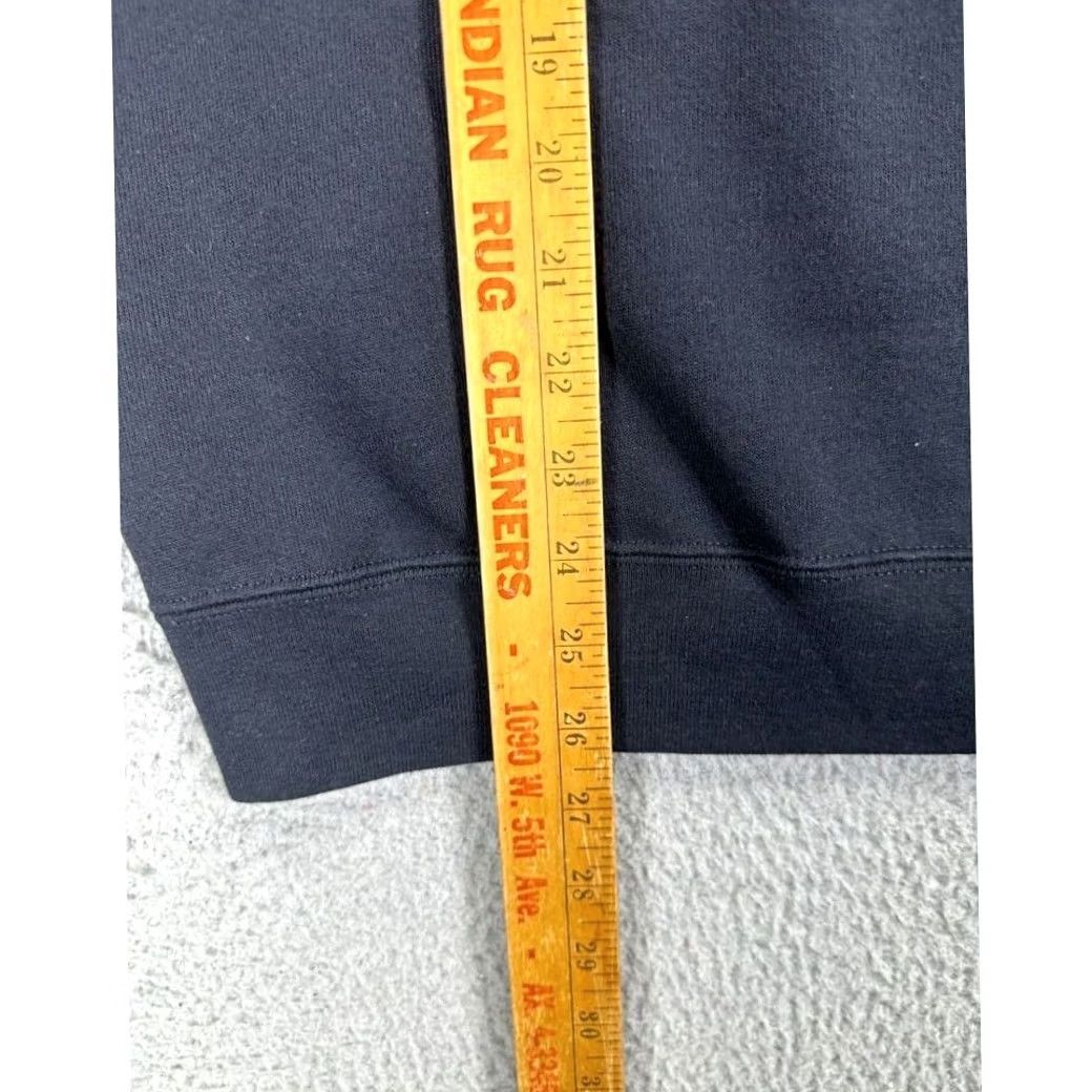 Vintage VINTAGE Ohio State Crew Sweatshirt Unisex XL Black Pullover USA Made Logo University Blended Fabric Cotton Polyester Solid Shirt Mens Womens Size US XL / EU 56 / 4 - 6 Thumbnail