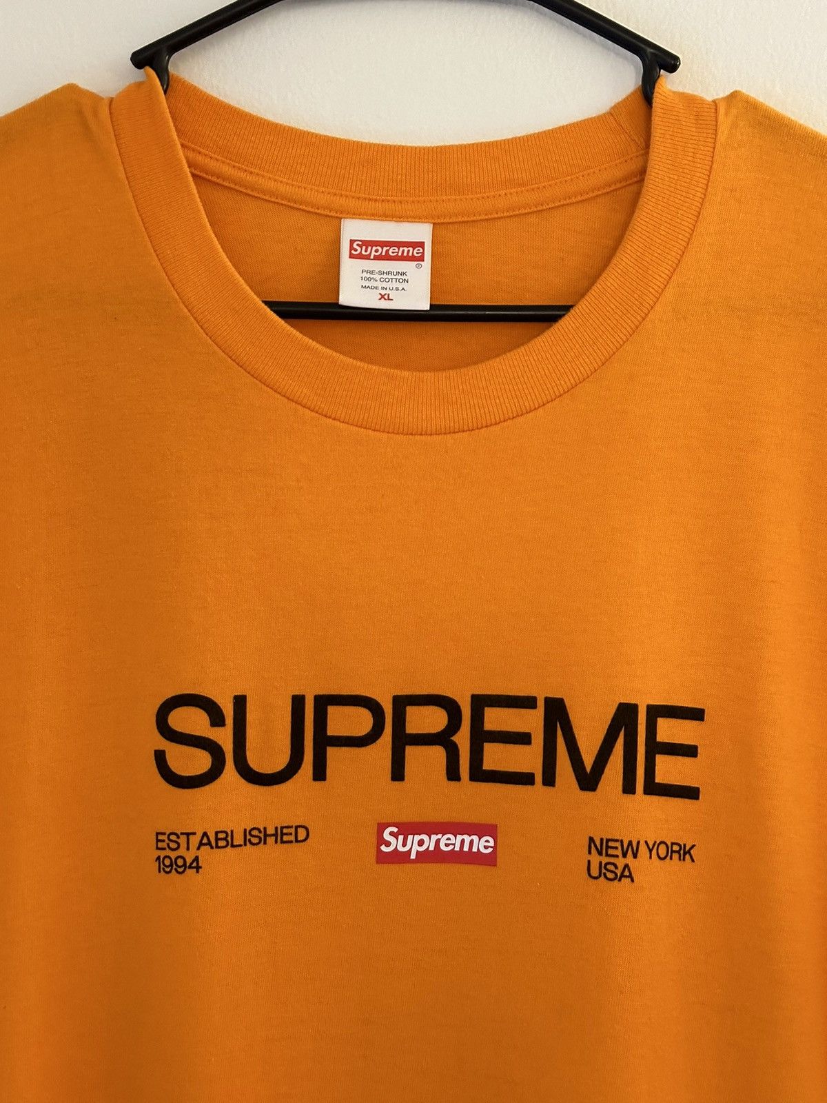 Supreme Supreme Est. 1994 Tee Size US XL / EU 56 / 4 - 2 Thumbnail