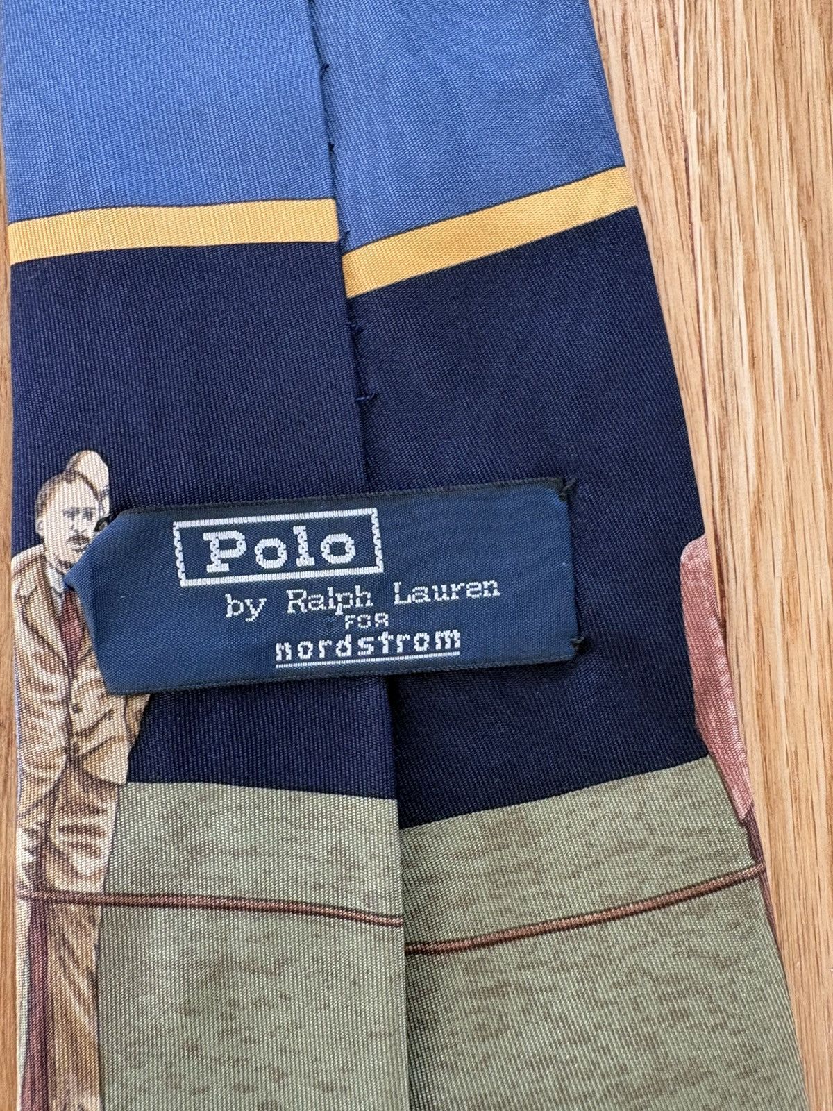 Polo Ralph Lauren Polo Ralph Lauren for Nordstrom Vintage 90s Tie Silk Golf Size ONE SIZE - 3 Thumbnail