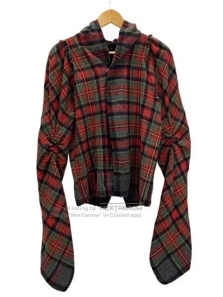 Comme des Garcons Comme Des Garcons size F Red Plaid Jacket Size M / US 6-8 / IT 42-44 - 1 Thumbnail