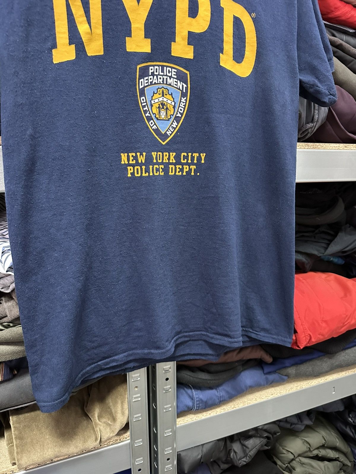 Vintage Vintage NYPD 90s T-Shirt New York City Police USA Rare tee Size US M / EU 48-50 / 2 - 11 Thumbnail