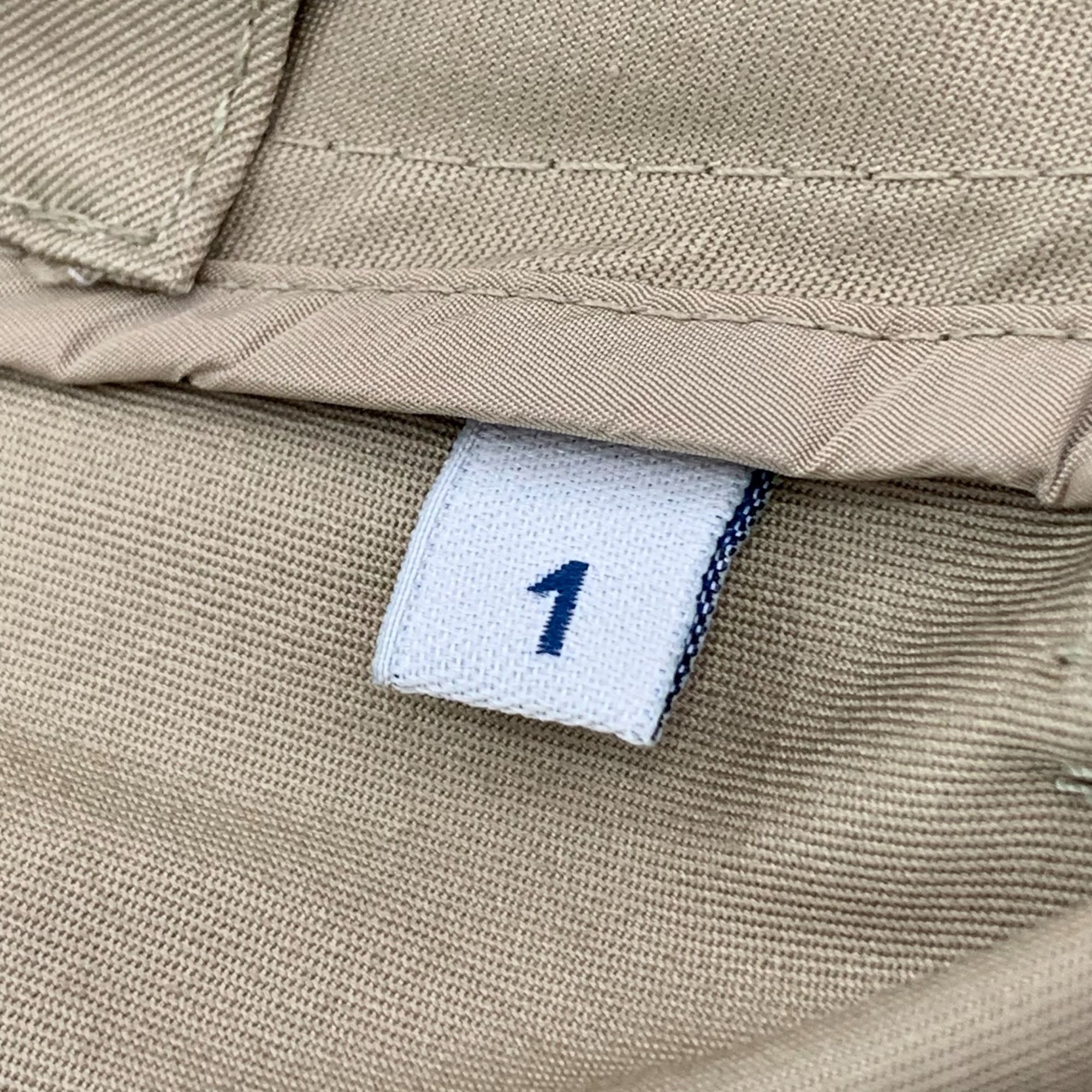 Moncler [Moncler] Brown Notch Lapel Double-Breast Belted Short Trenc Size S / US 4 / IT 40 - 8 Thumbnail