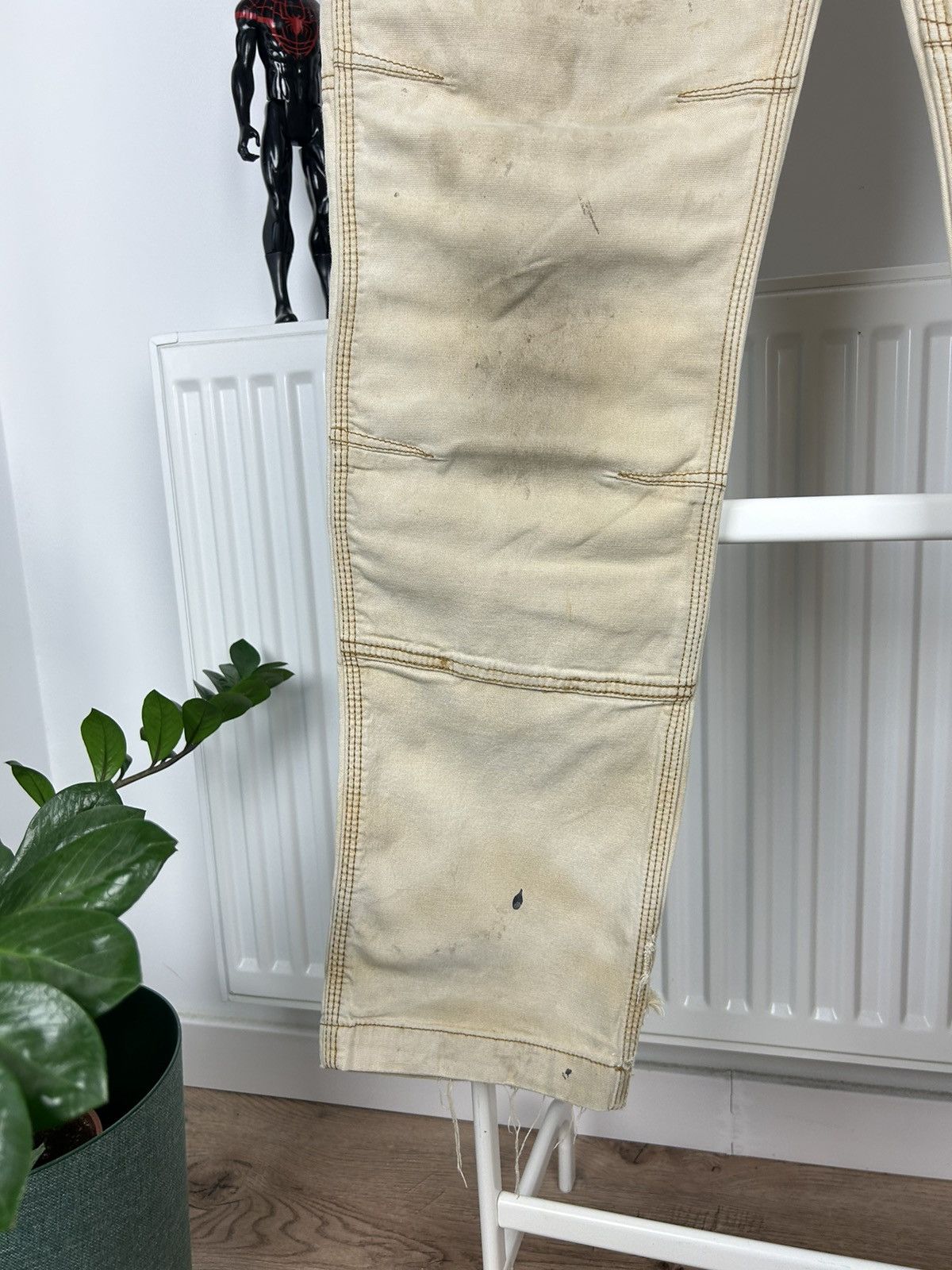 Carhartt × Vintage Crazy sun faded distressed carhartt double knee denim Size US 32 / EU 48 - 6 Thumbnail
