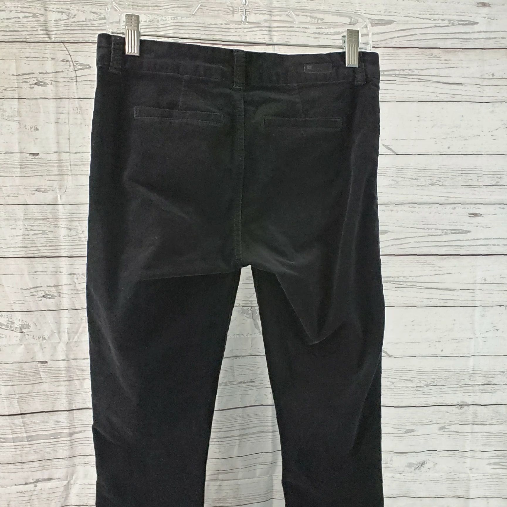 Vintage VINTAGE Kut from the Kloth Womens Pants Skinny Black Velvet Mid Rise 4 Adult Womens Boots? Size 27" / US 4 / IT 40 - 4 Thumbnail