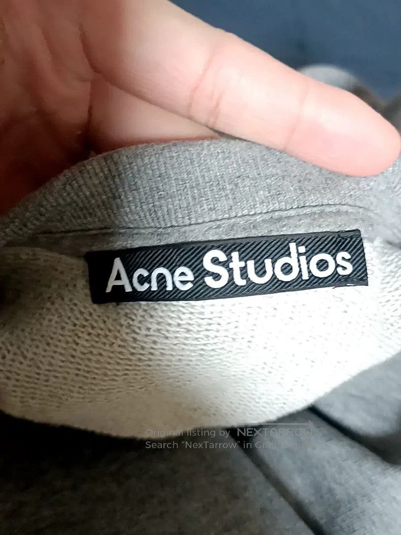 Acne Studios Acne Studios Smiley sweatshirt, gray Size M / US 6-8 / IT 42-44 - 6 Thumbnail