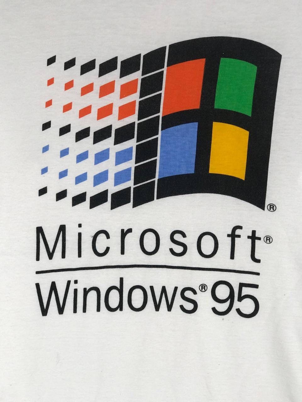 Vintage vintage microsoft window 95 1995 technology computer Size US L / EU 52-54 / 3 - 3 Thumbnail