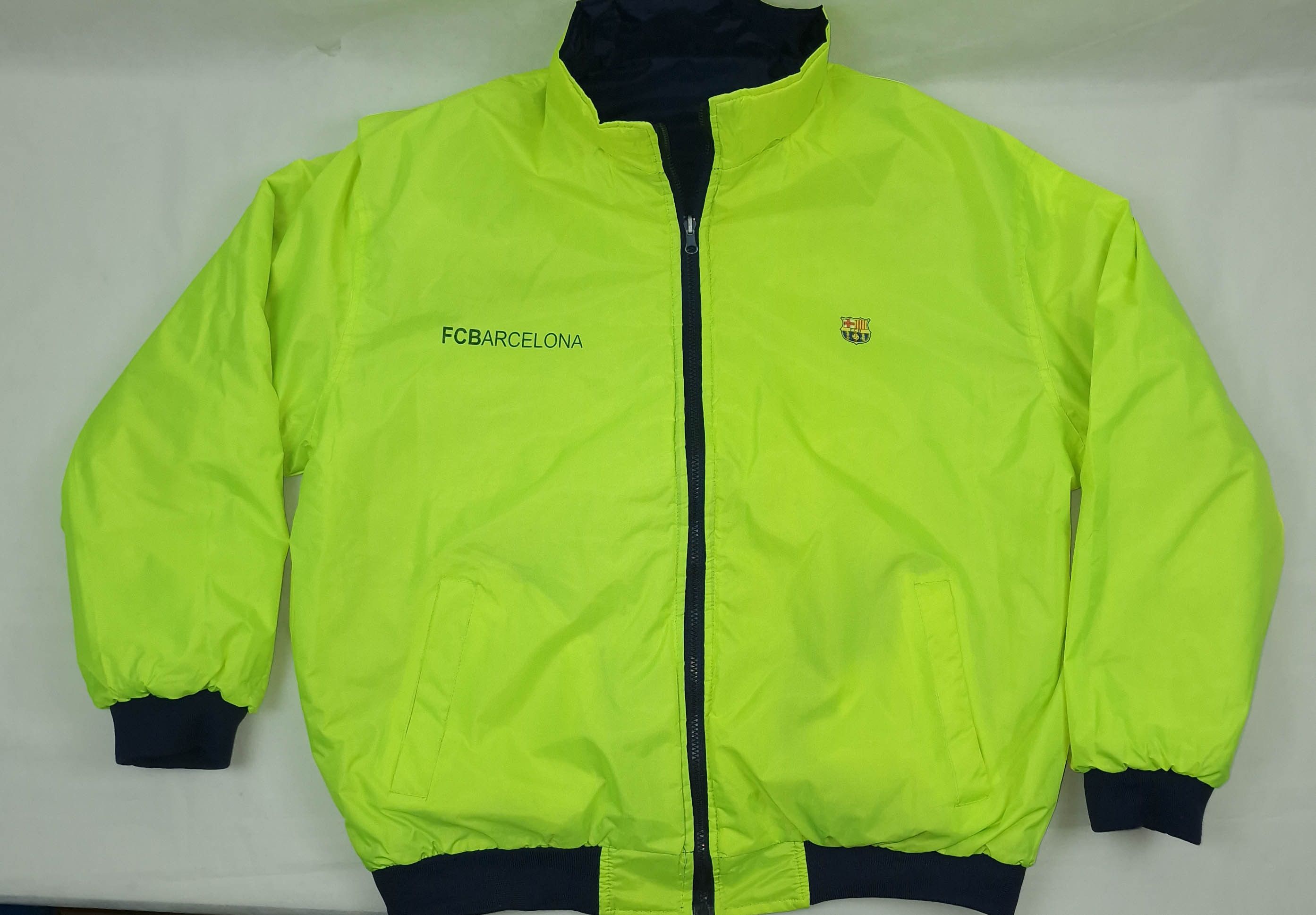 Other BARCELONA REVERSIBLE FOOTBALL TRACK JACKET COAT SIZE L Size US L / EU 52-54 / 3 - 5 Thumbnail