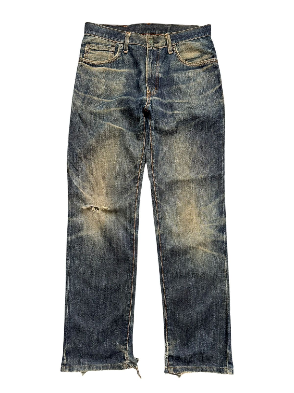 Vintage Edwin 503 Distressed rusty Jeans