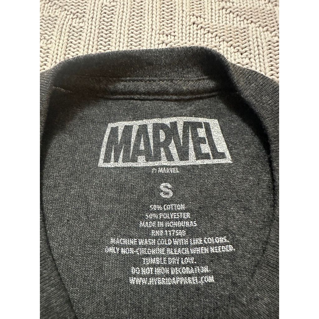 Marvel Comics Marvel gray graphic t-shirt size S Size US S / EU 44-46 / 1 - 4 Thumbnail