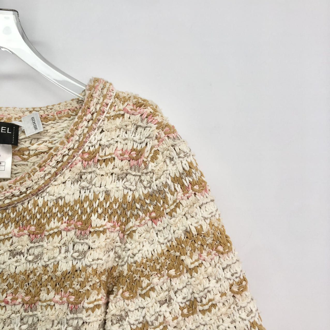 Chanel Chanel Woven Printed Short Sleeve Women Dress K26WX Size S / US 4 / IT 40 - 3 Thumbnail