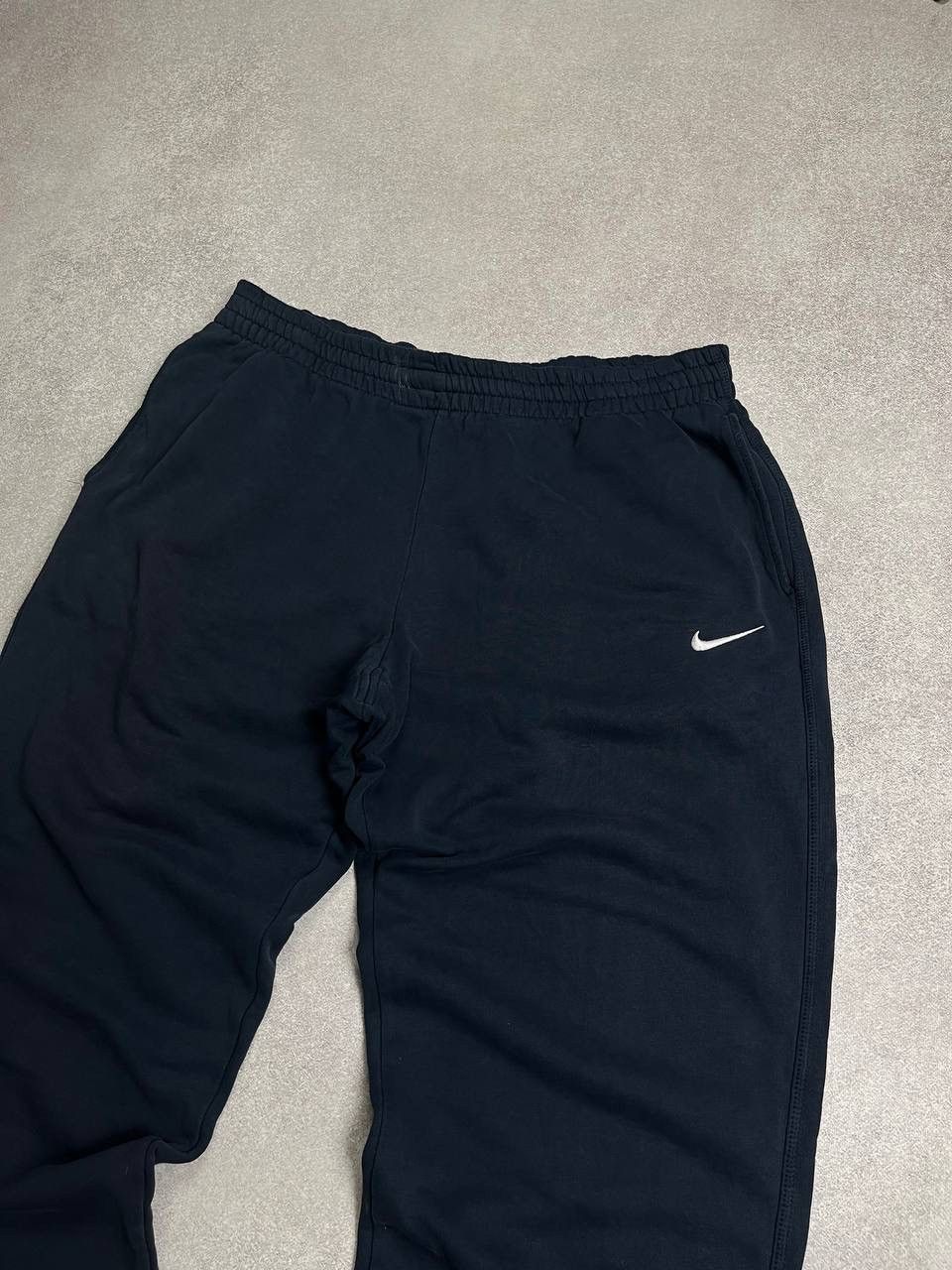 Nike × Vintage Vintage Nike Swoosh Baggy Cotton Trackpants Y2K XL Size US 36 / EU 52 - 3 Thumbnail