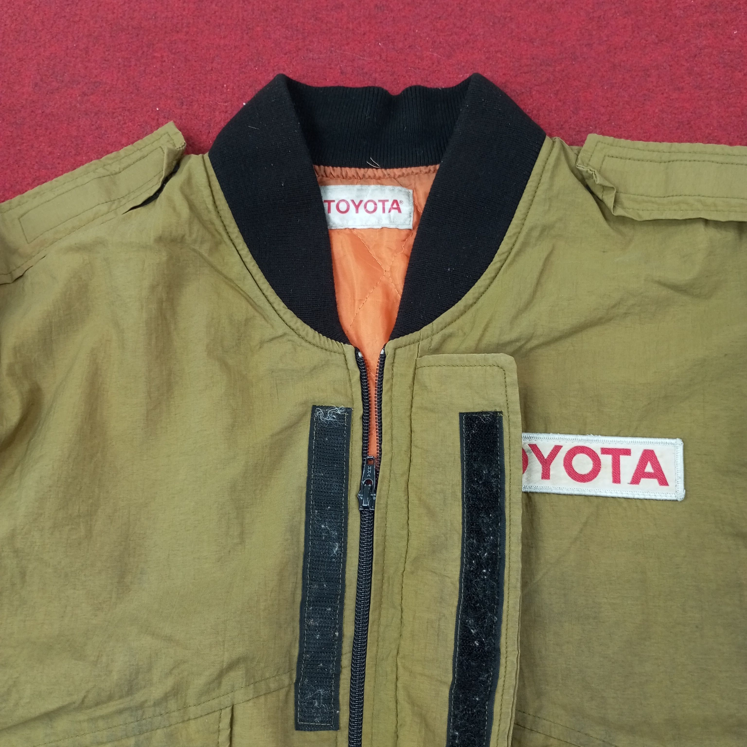 Japanese Brand × Vintage Toyota Japanese Motorsports Racing Style Jacket c231n16 Size US L / EU 52-54 / 3 - 8 Thumbnail