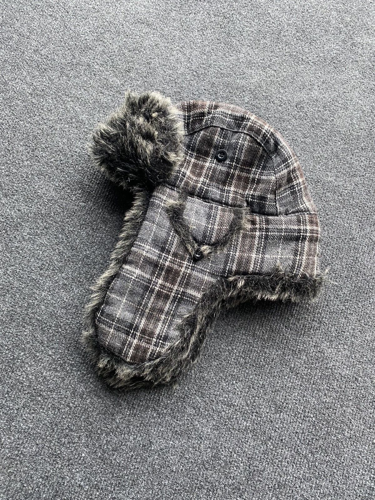 The Unbranded Brand 🔥Opium punk trapper hat fur fuzzy mohair ushanka hay os Size ONE SIZE - 2 Thumbnail