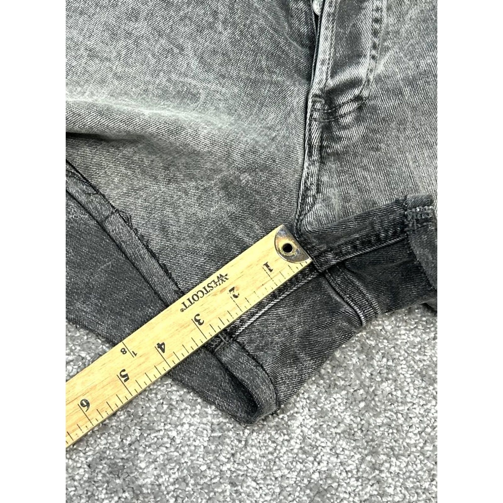 Gap Gap Shorts Womens 32 Gray Cheeky Denim Cotton Stretch High Rise Beach New Size 24" / US 00 / IT 34 - 3 Thumbnail