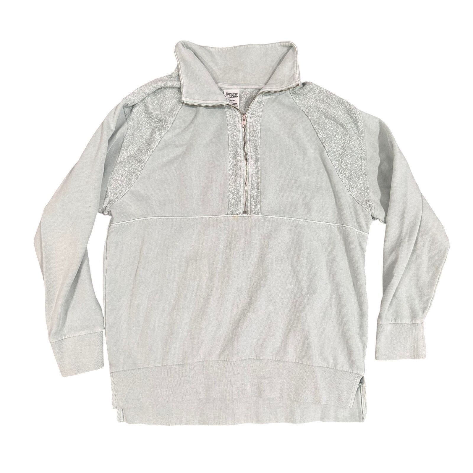 Pink Pink Victoria's Secret Quarter Zip Jacket in Mint, Size M Size M / US 6-8 / IT 42-44 - 1 Thumbnail