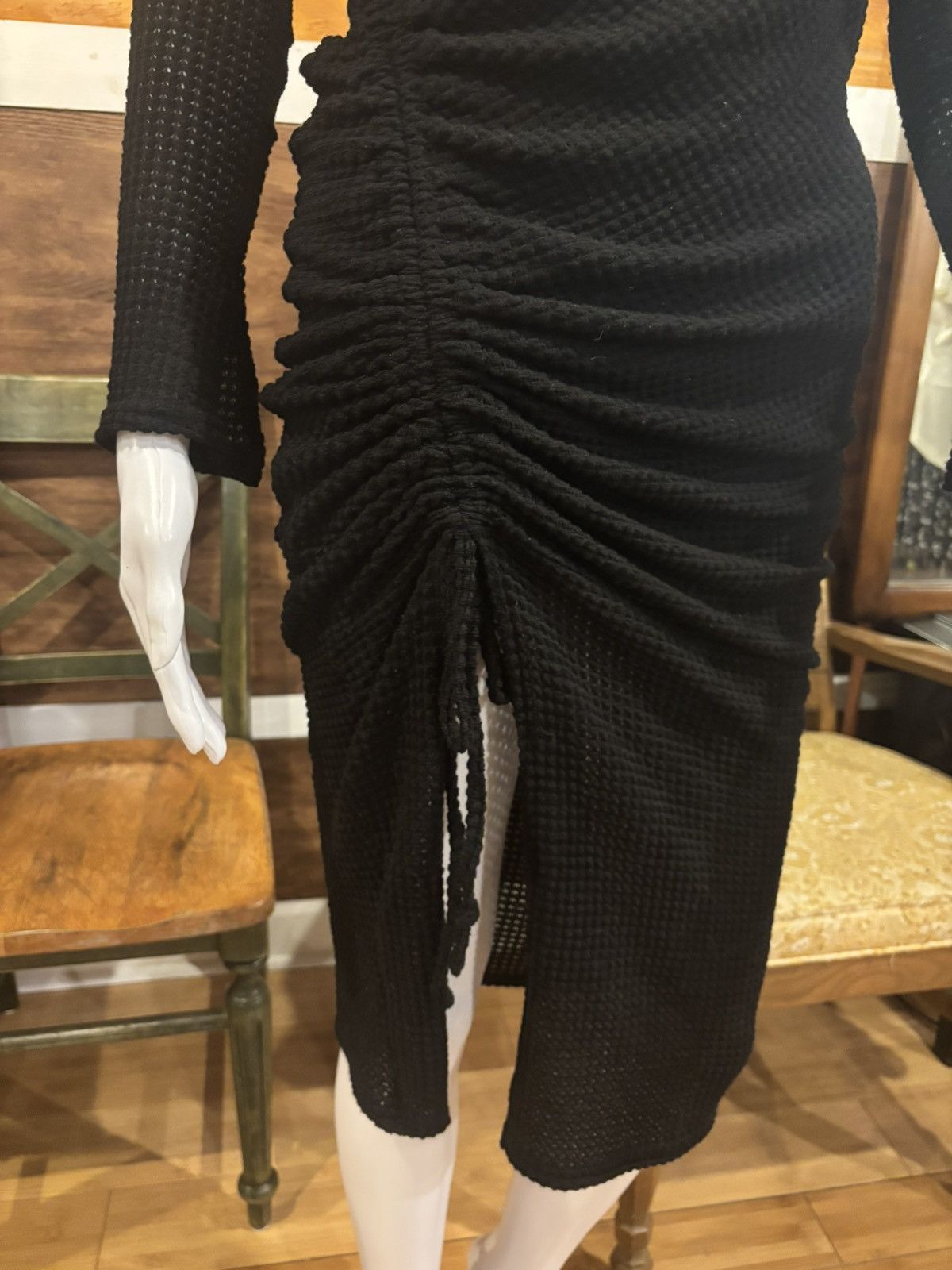 Other Black long sleeve dress.wd-255 Size S / US 4 / IT 40 - 9 Thumbnail