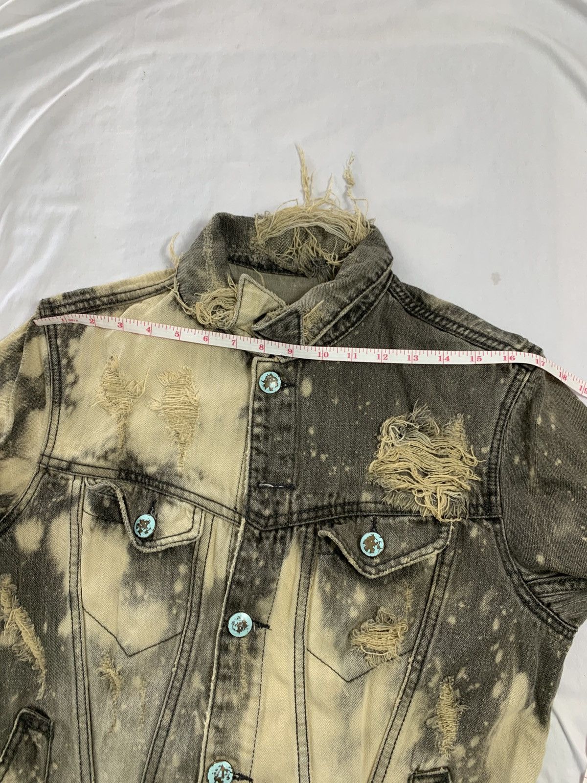 GOA GOA undefined distress jacket vkei style punkgoth archives Size US M / EU 48-50 / 2 - 17 Thumbnail