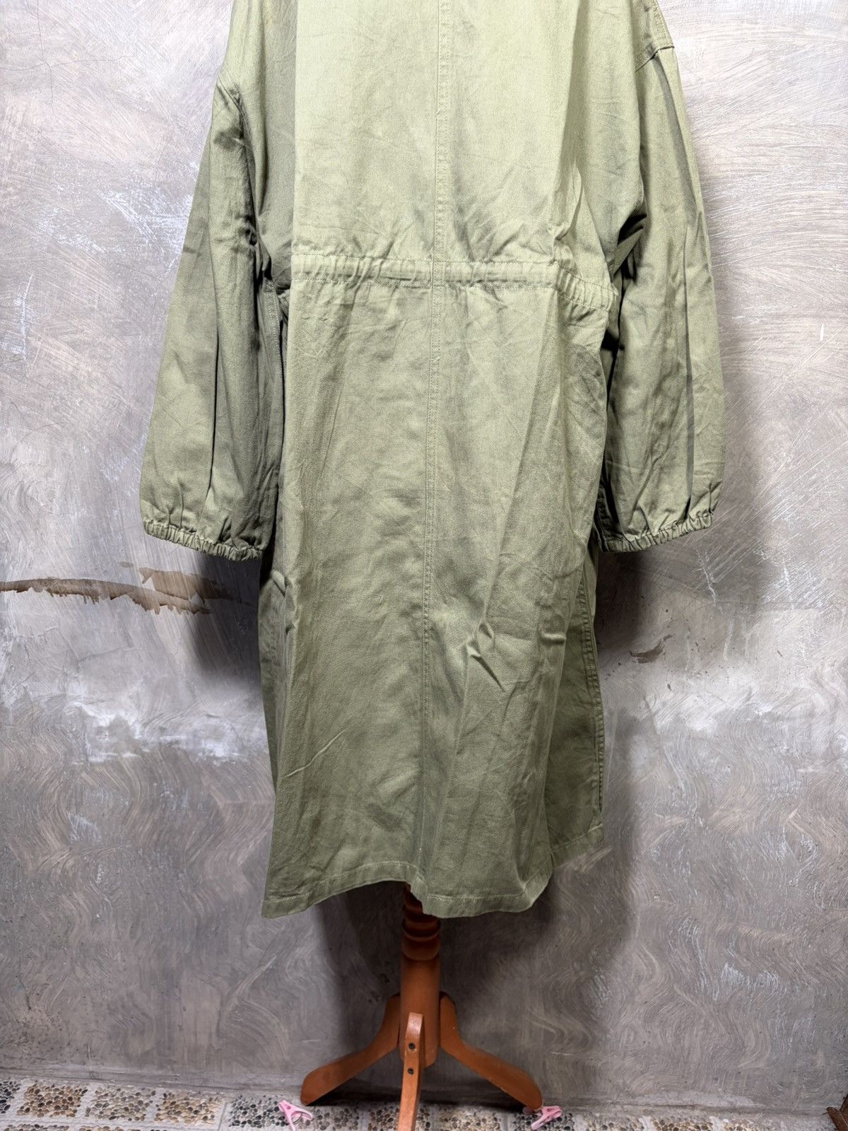 Japanese Brand Japanese Natural Couture Women Army Parka Jacket Size L / US 10 / IT 46 - 8 Thumbnail