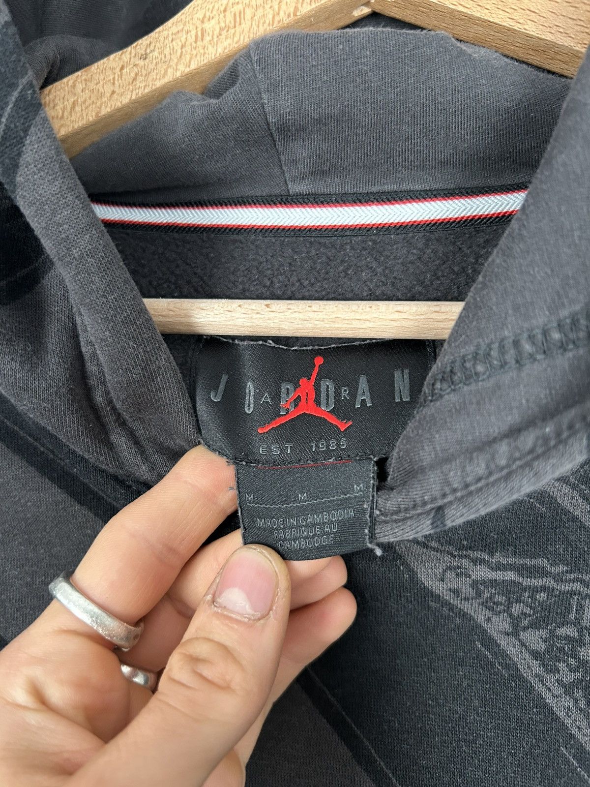 Jordan Brand Jordan Air NBA Hoodie Basketball Streetwear Baggy Rap Skate Size US M / EU 48-50 / 2 - 5 Thumbnail