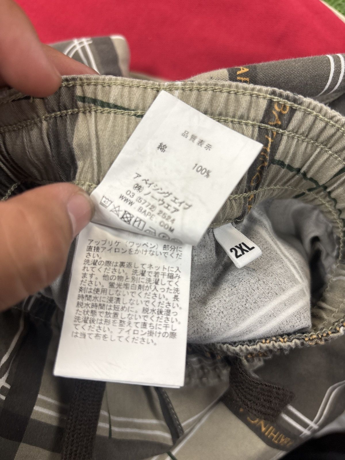 Bape Bathing ape bape Plaid shorts Size US 40 / EU 56 - 6 Thumbnail