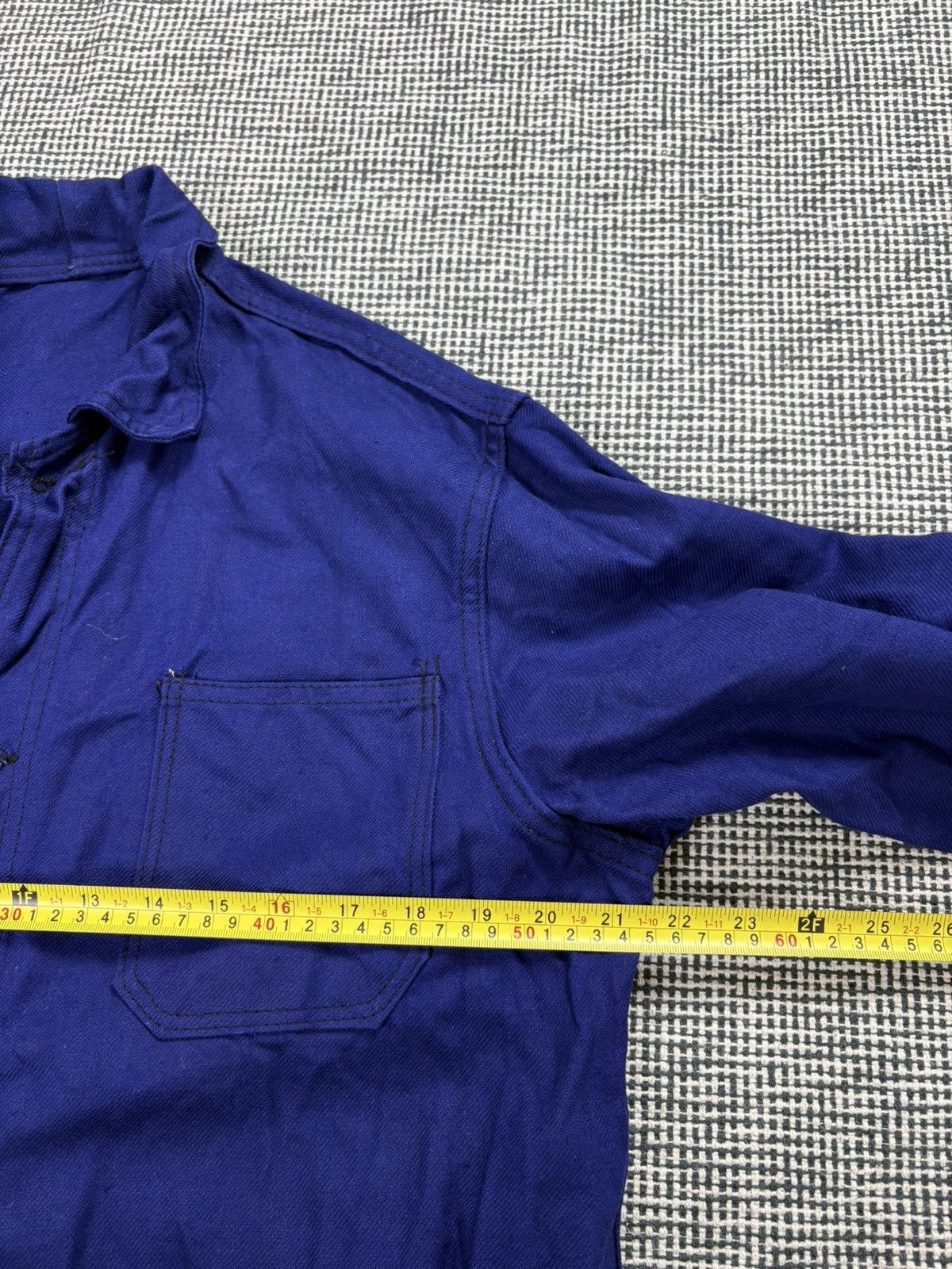 Le Laboureur vintage French chore coat jacket workwear sanfor Size US M / EU 48-50 / 2 - 9 Thumbnail