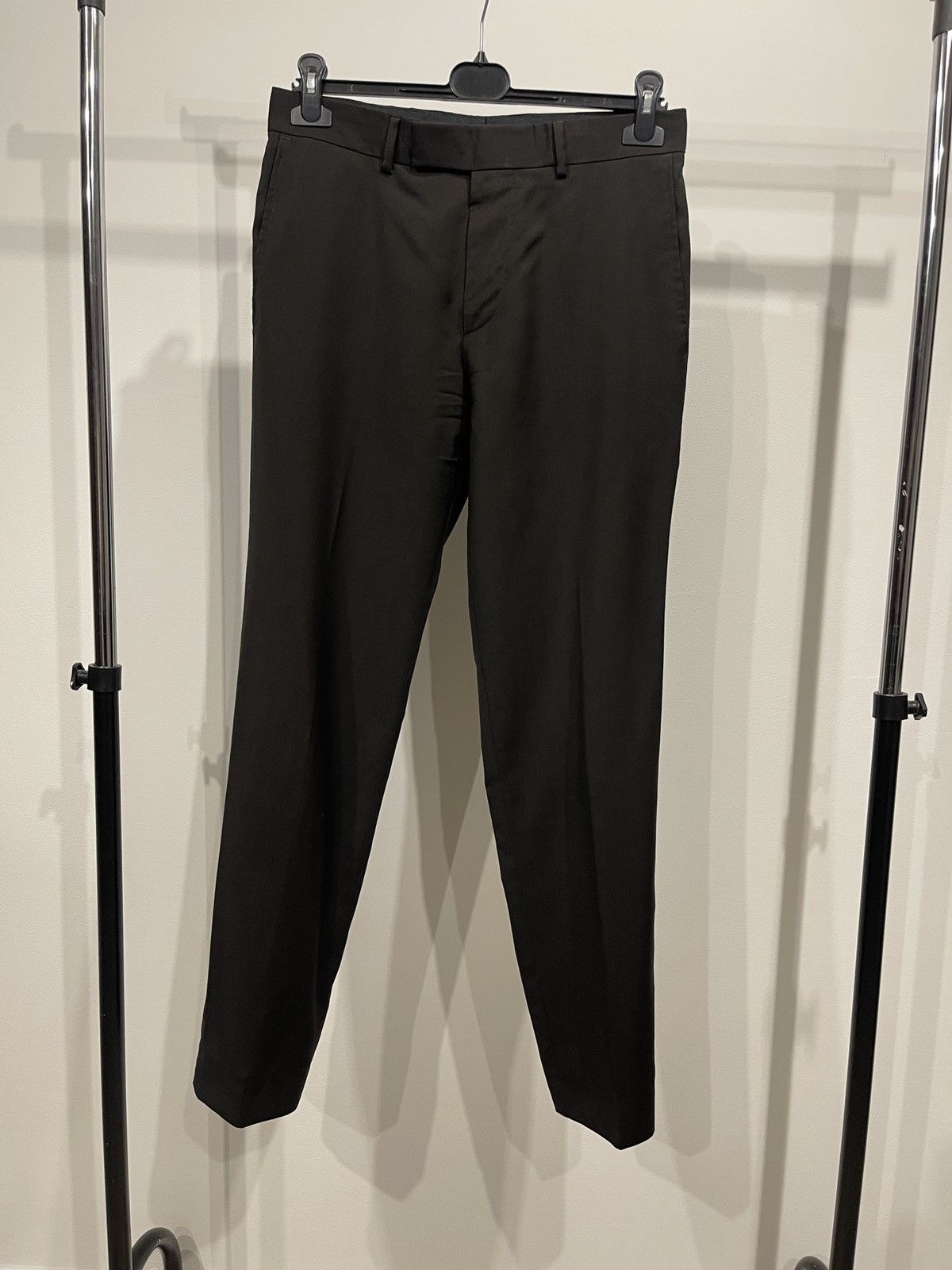 Hugo Boss Hugo boss men’s formal trousers classic wool pants brown Size 36R - 1 Thumbnail