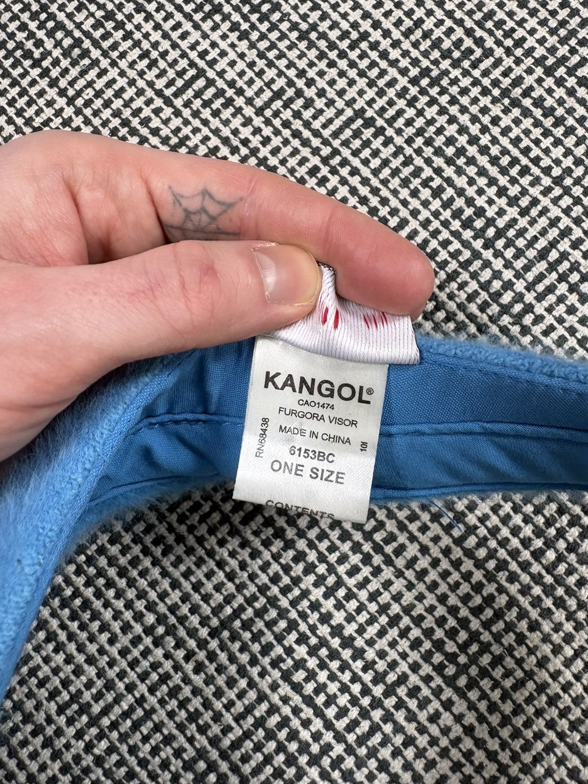 Kangol Kangol furgora visor hat angora fuzzy baby blue eminem y2k Size ONE SIZE - 5 Thumbnail