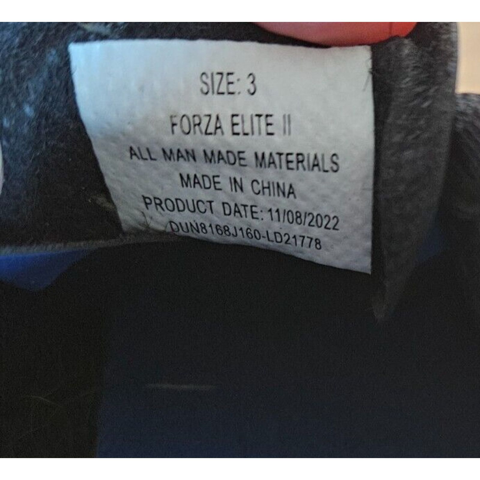 Lotto Sport Lotto Forza Elite II FG Soccer Cleats Blue/Black Size 3 Size US 5 / EU 37 - 5 Thumbnail
