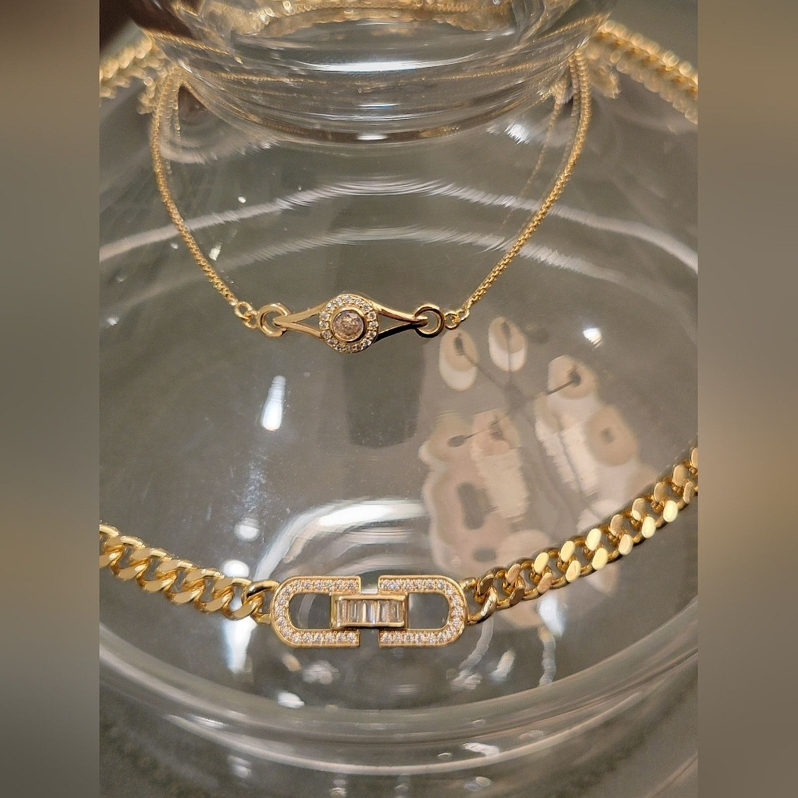 Alaia Gold-Plated Jewelry Gorgeous Waterproof & Hypoallergenic! Size ONE SIZE - 9 Thumbnail