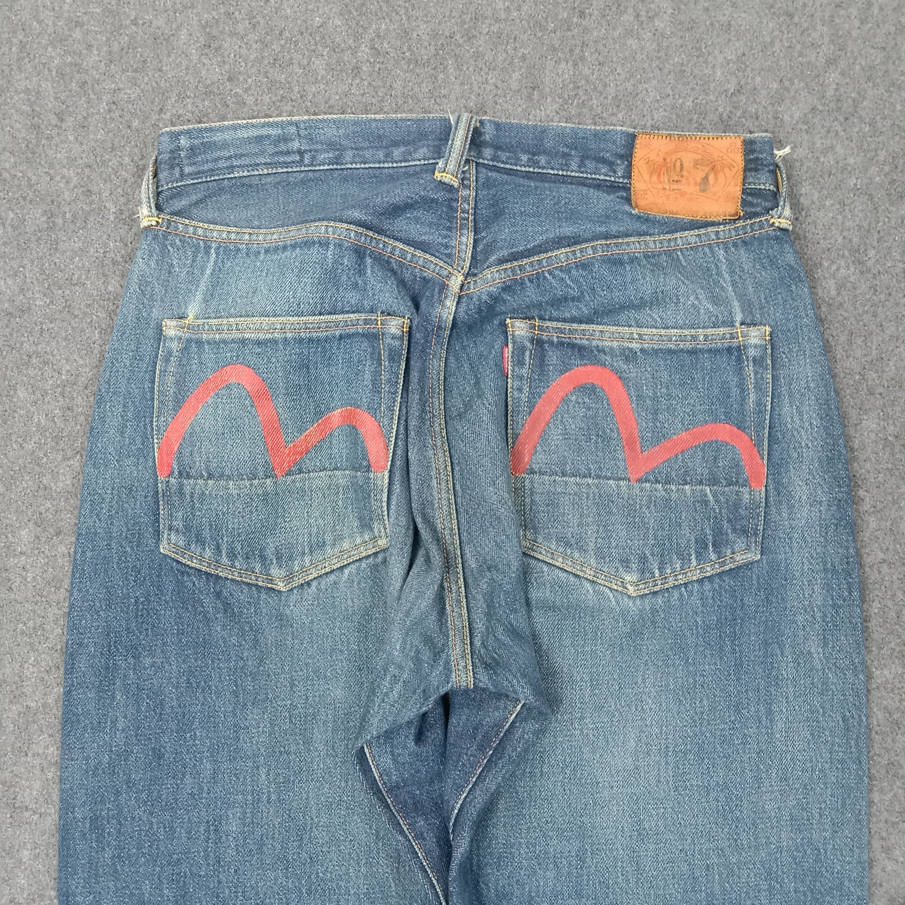 Evisu Evisu Japanese Brand Daicock Custom Art Denim Jeans C228N18 Size US 32 / EU 48 - 7 Thumbnail