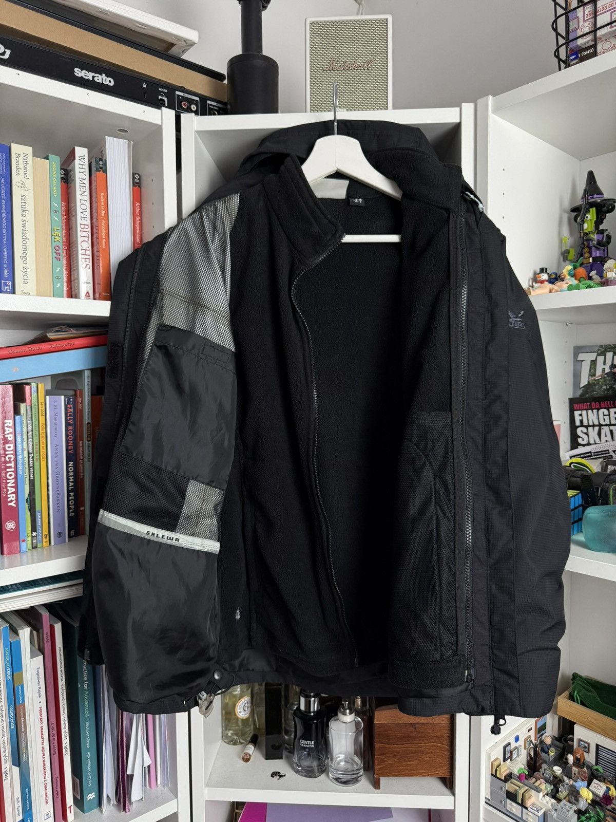 SALEWA Salewa 2in1 raincoat jacket + fleece M gorpcore outdoor rare Size M / US 6-8 / IT 42-44 - 2 Thumbnail