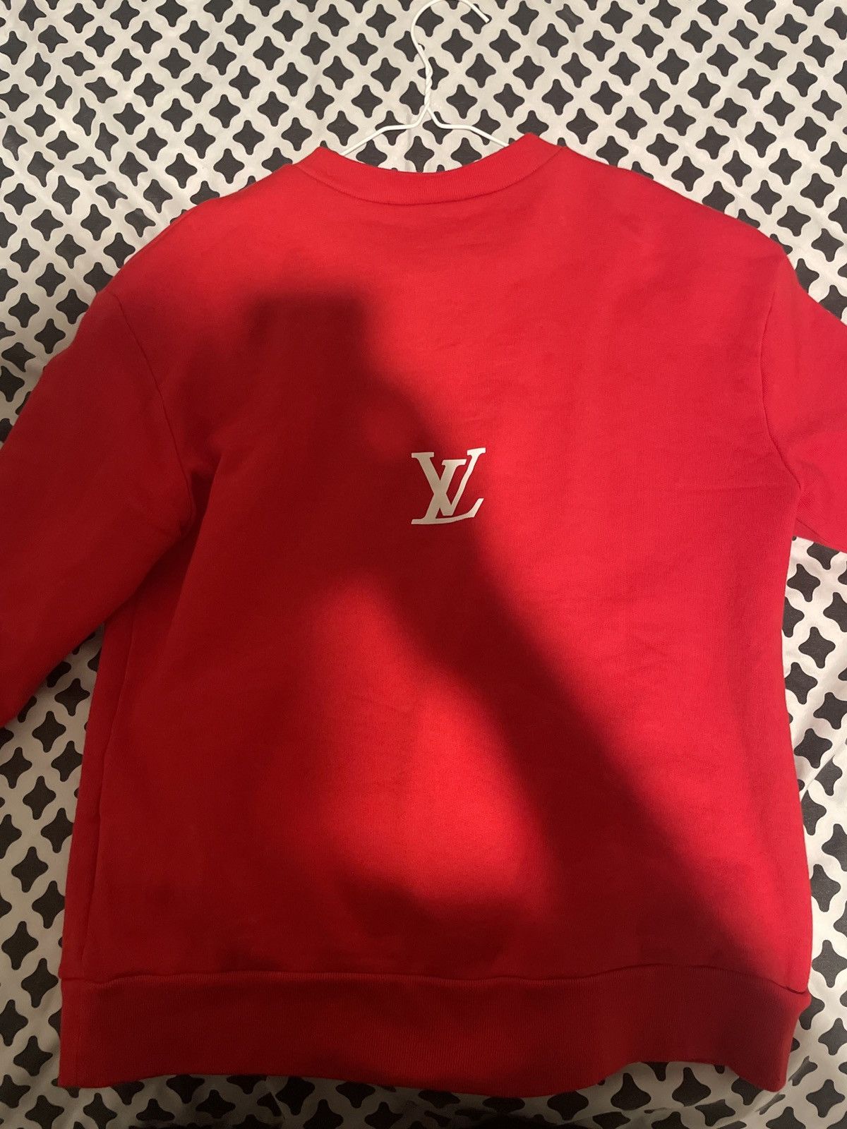 image of Louis Vuitton Rockers Sweater in Red, Men's (Size Small)