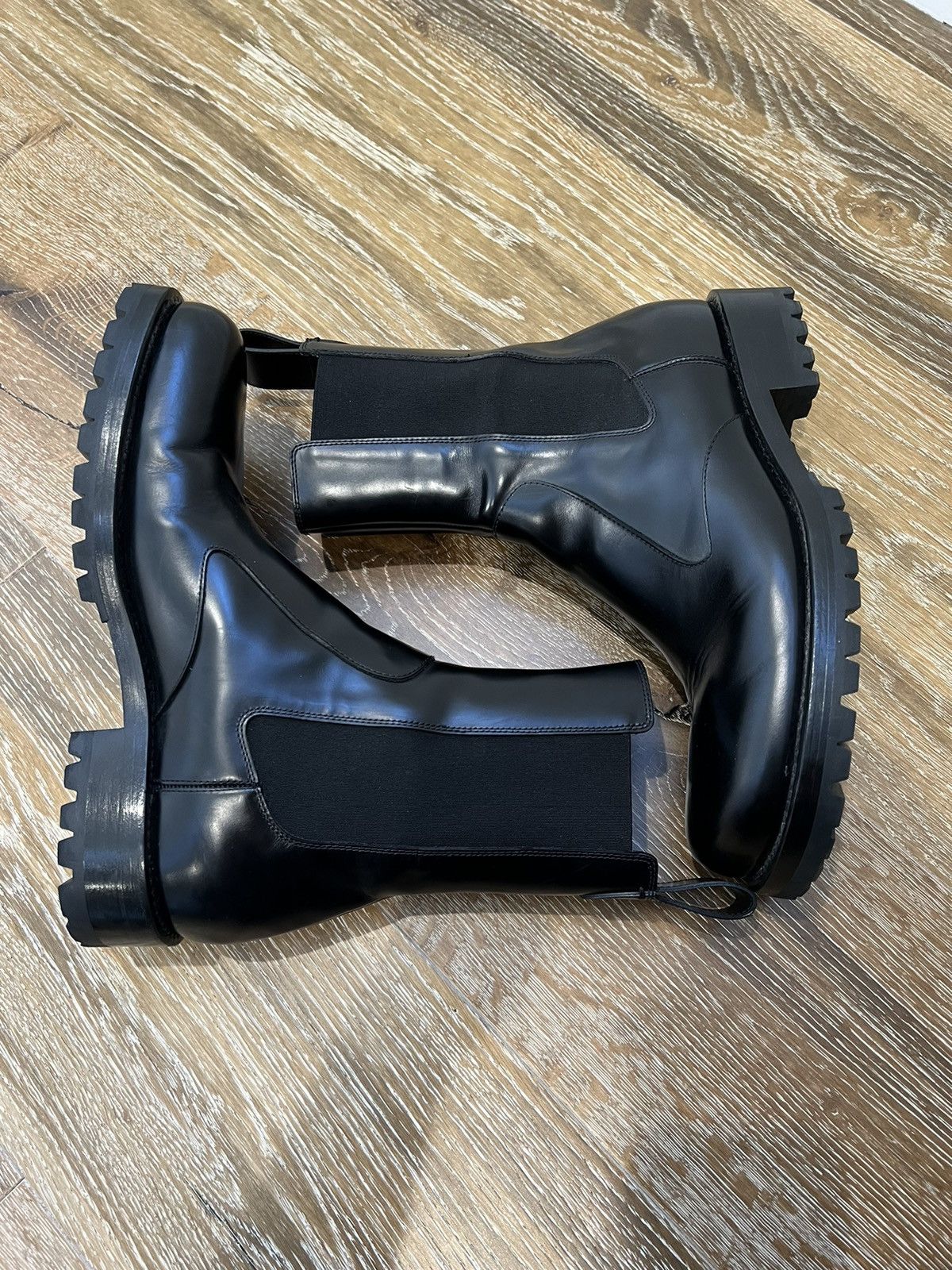 Dries Van Noten Dries van noten square toe leather chelsea boots Size US 9 / EU 42 - 3 Thumbnail
