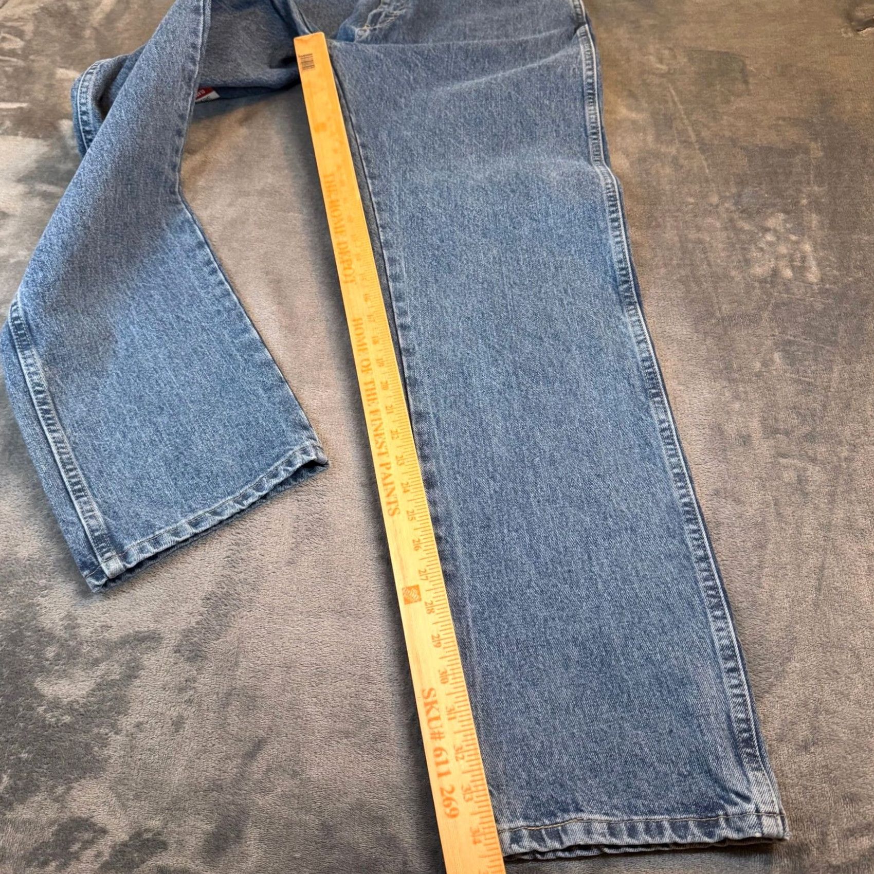 Wrangler Wrangler Jeans Men 36x34 Blues 10WB9020GI Classic Fit Denim Straight 5-Pocket Zip Fly Button NWT Blue Jeans Reg 36 Inseam 34 Size US 36 / EU 52 - 7 Thumbnail