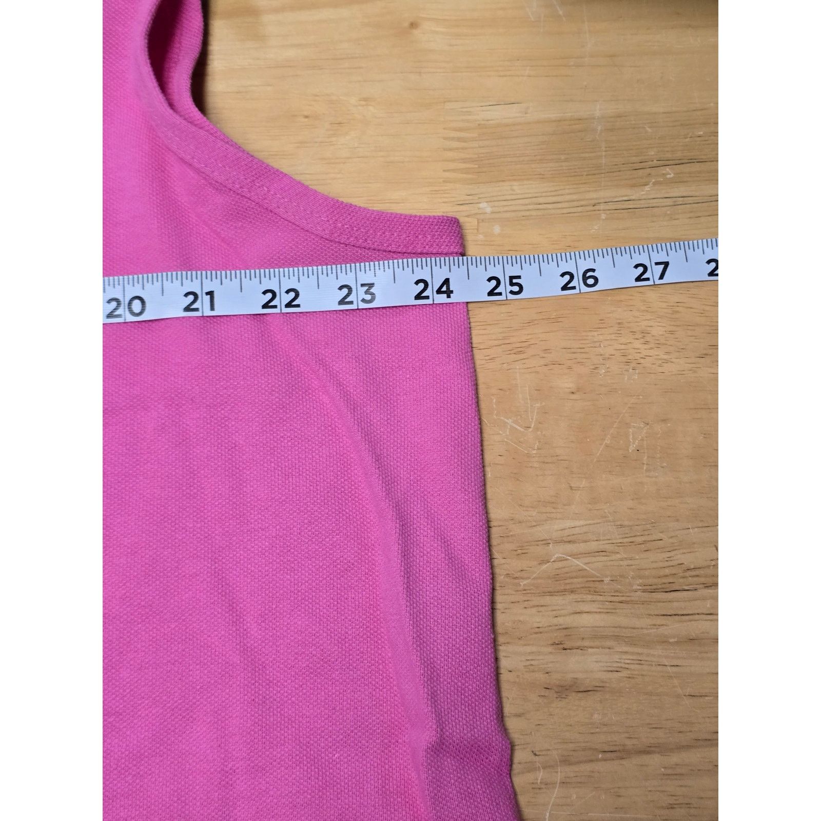 Vintage Vintage Sleeveless Pink Polo Blank Shirt Cotton L 90s Size L / US 10 / IT 46 - 5 Thumbnail