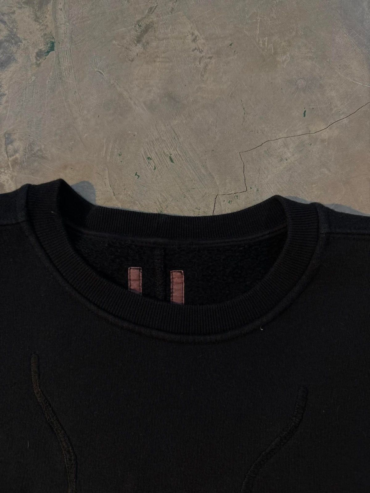 Rick Owens Rick Owens Drkshdw Embroidered Logo Crewneck Size US S / EU 44-46 / 1 - 4 Thumbnail